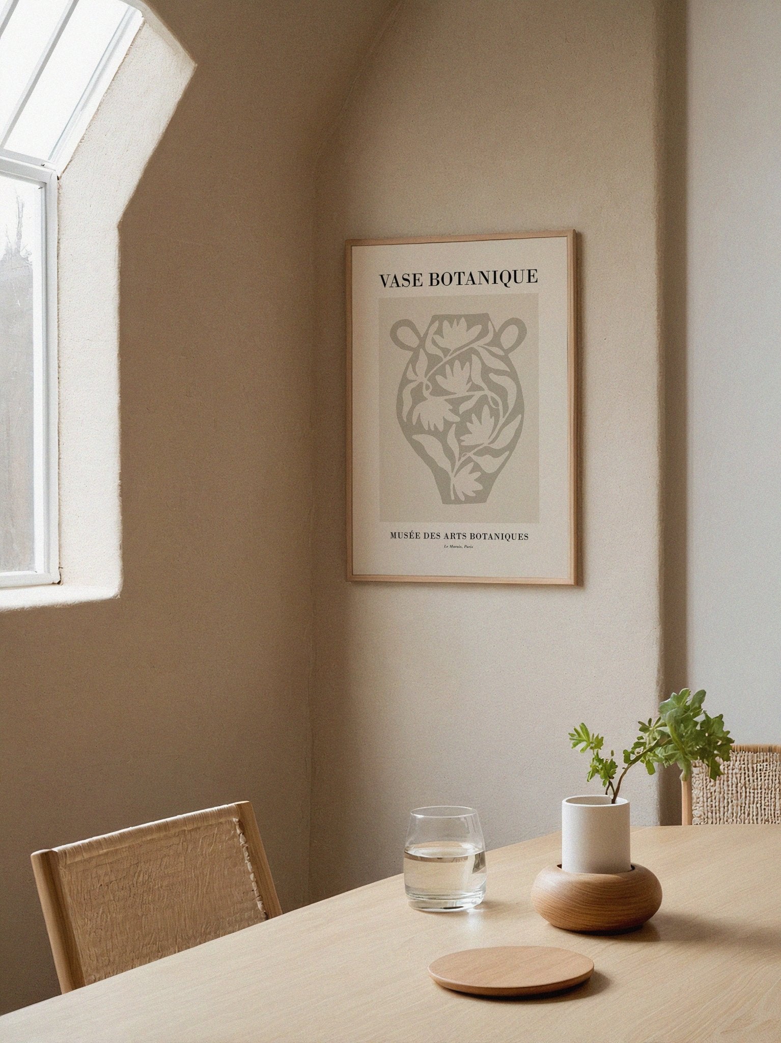 Vase Botanique Poster