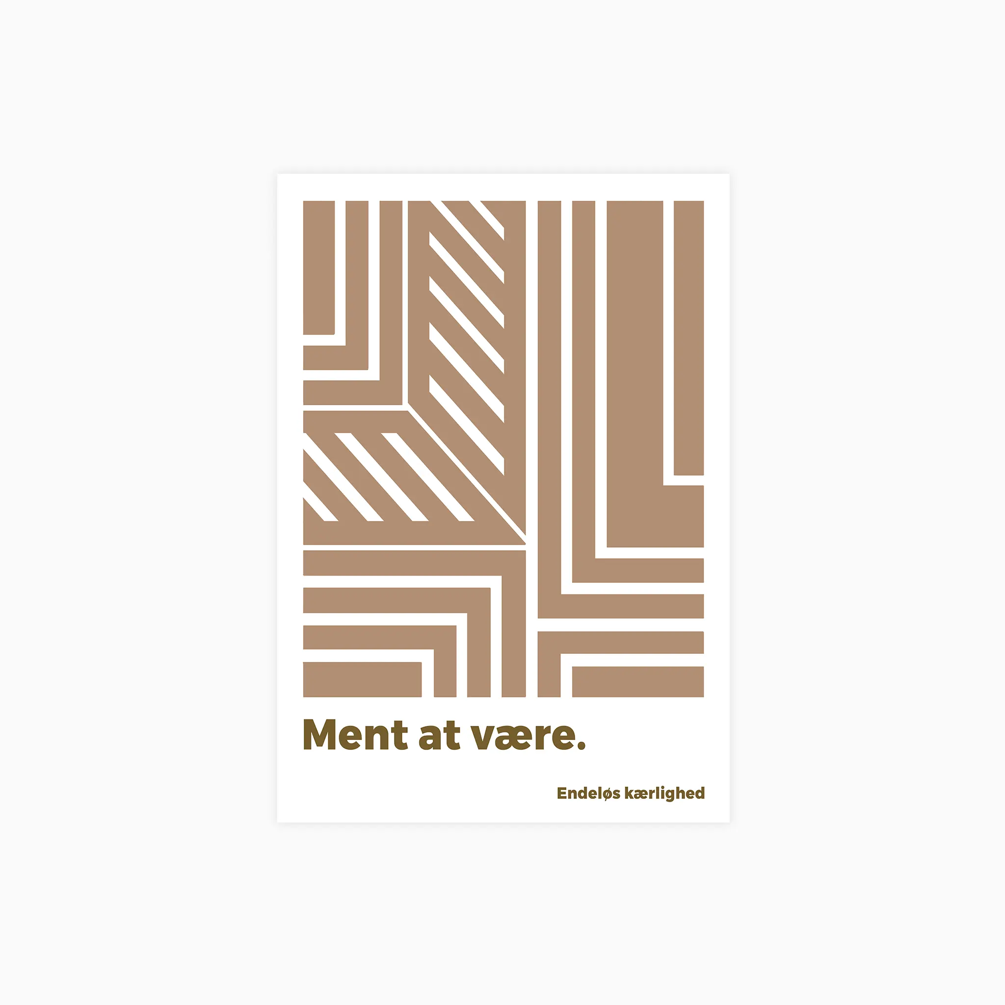 Ment at Være Poster
