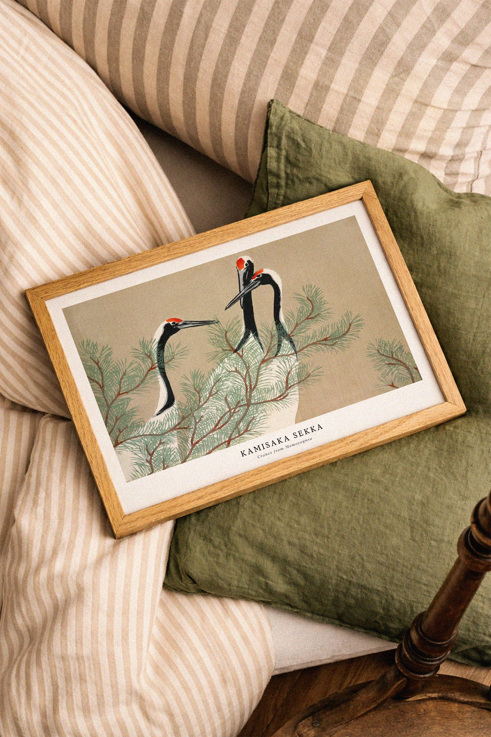 Cranes from Momoyogusa Poster
