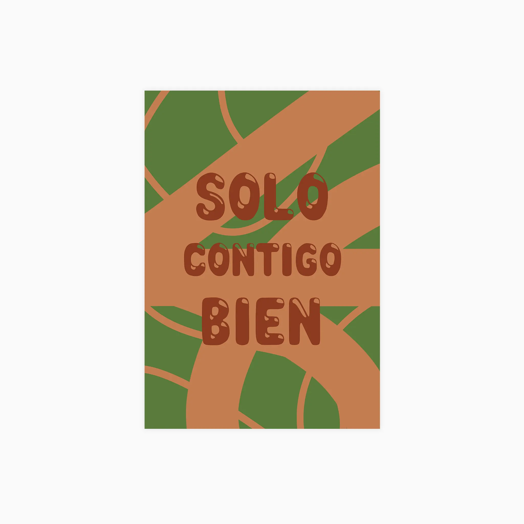 Solo Contigo Bien Plakat