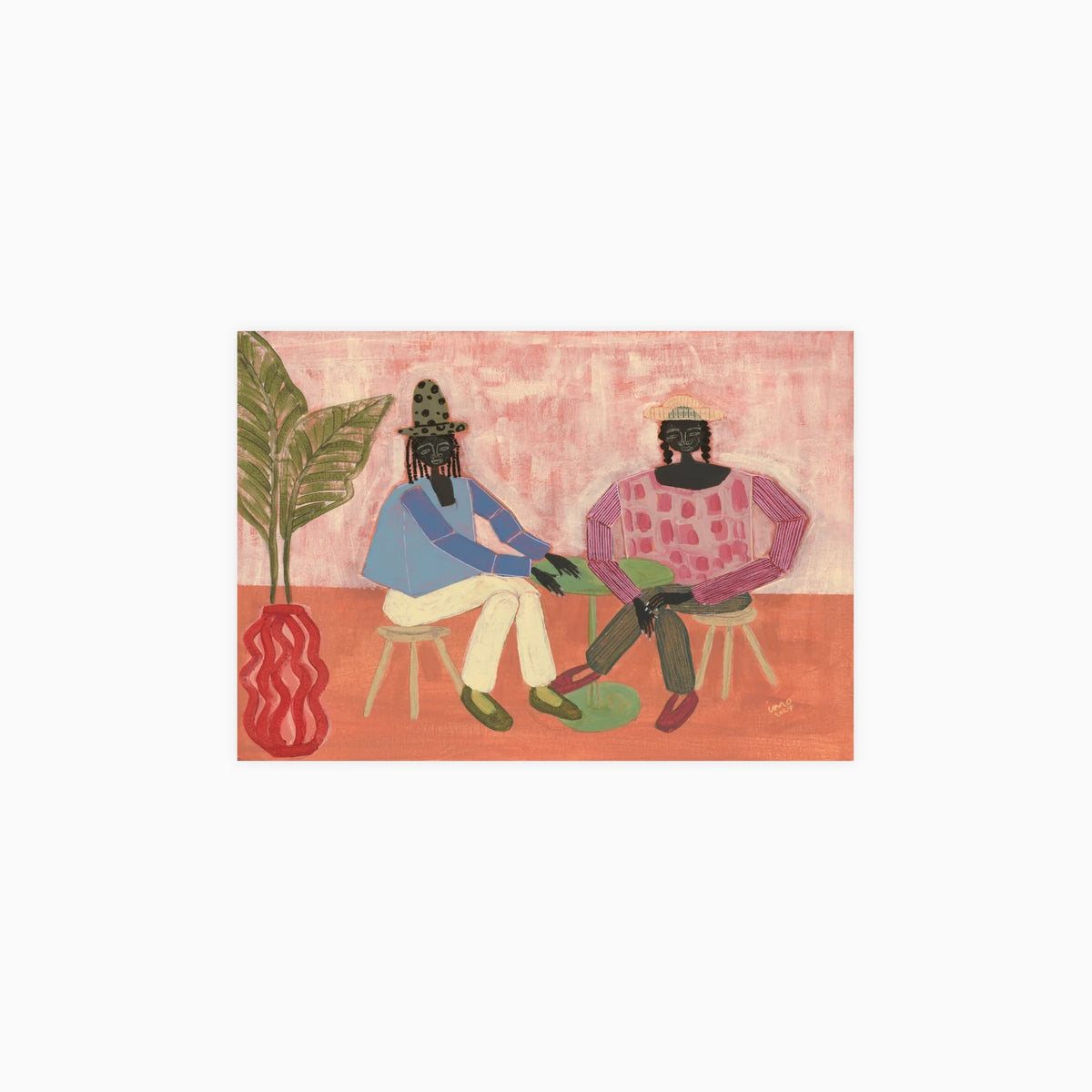 With a Friend Poster