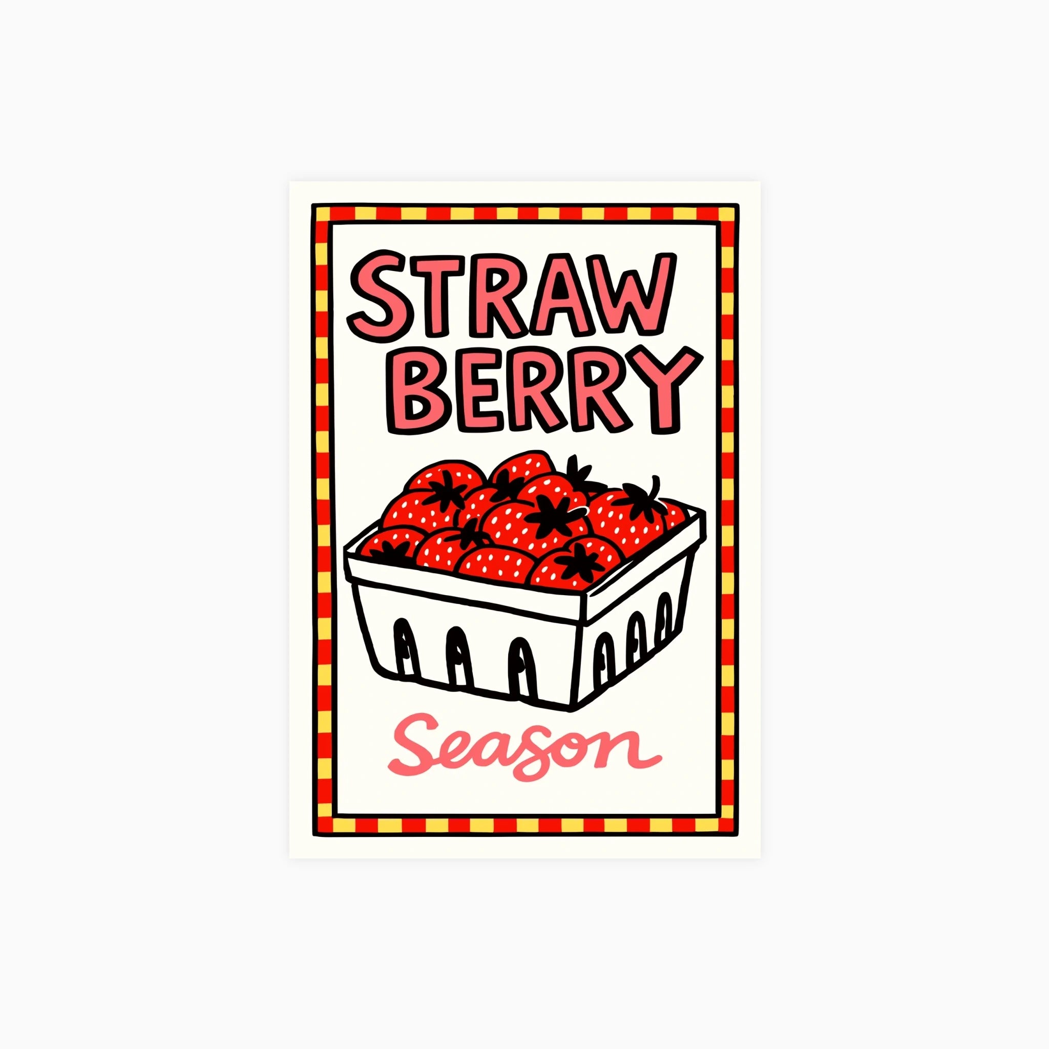 Strawberry Season Poster