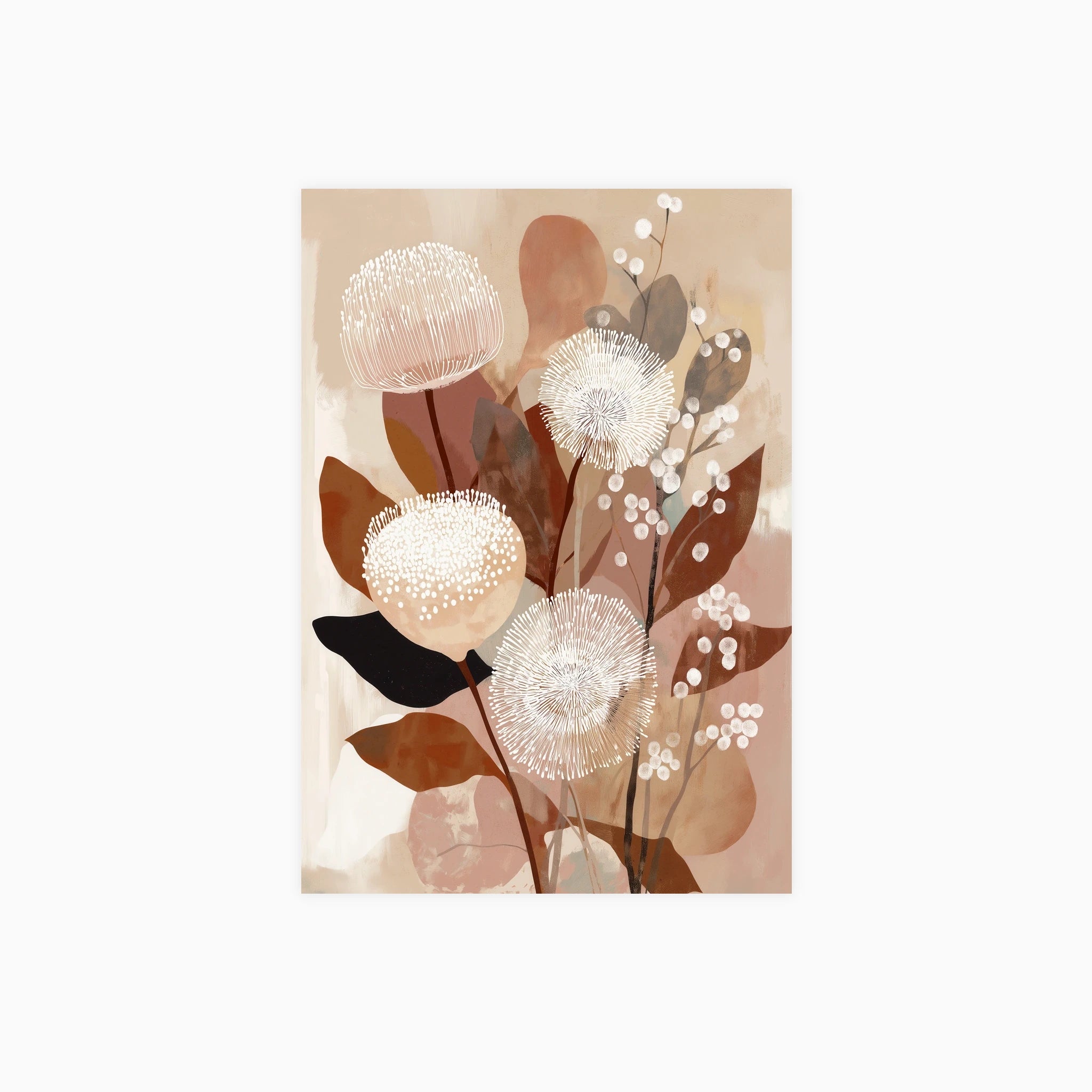 Muted Garden No 02 Poster