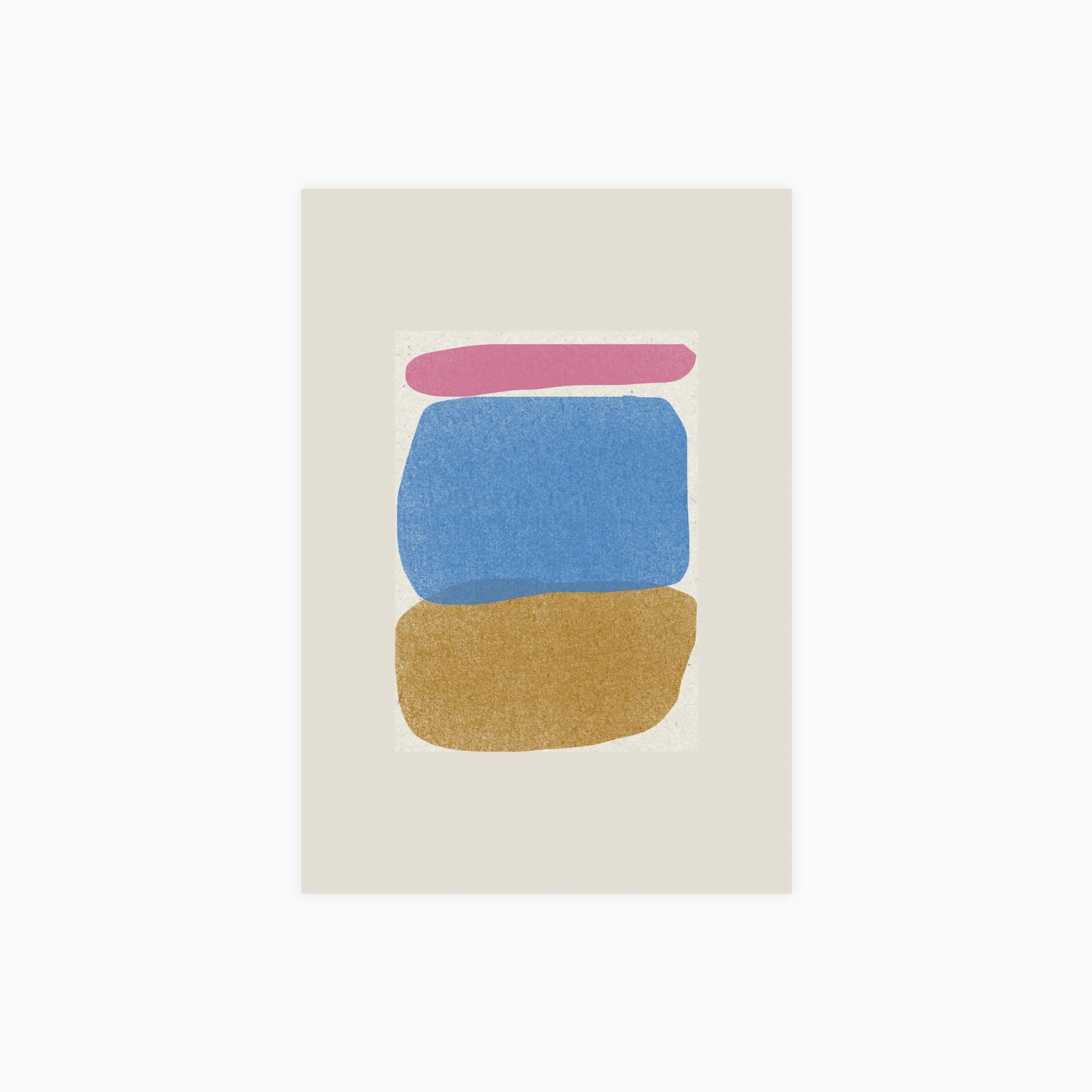 Colorful Forms No.1 Poster