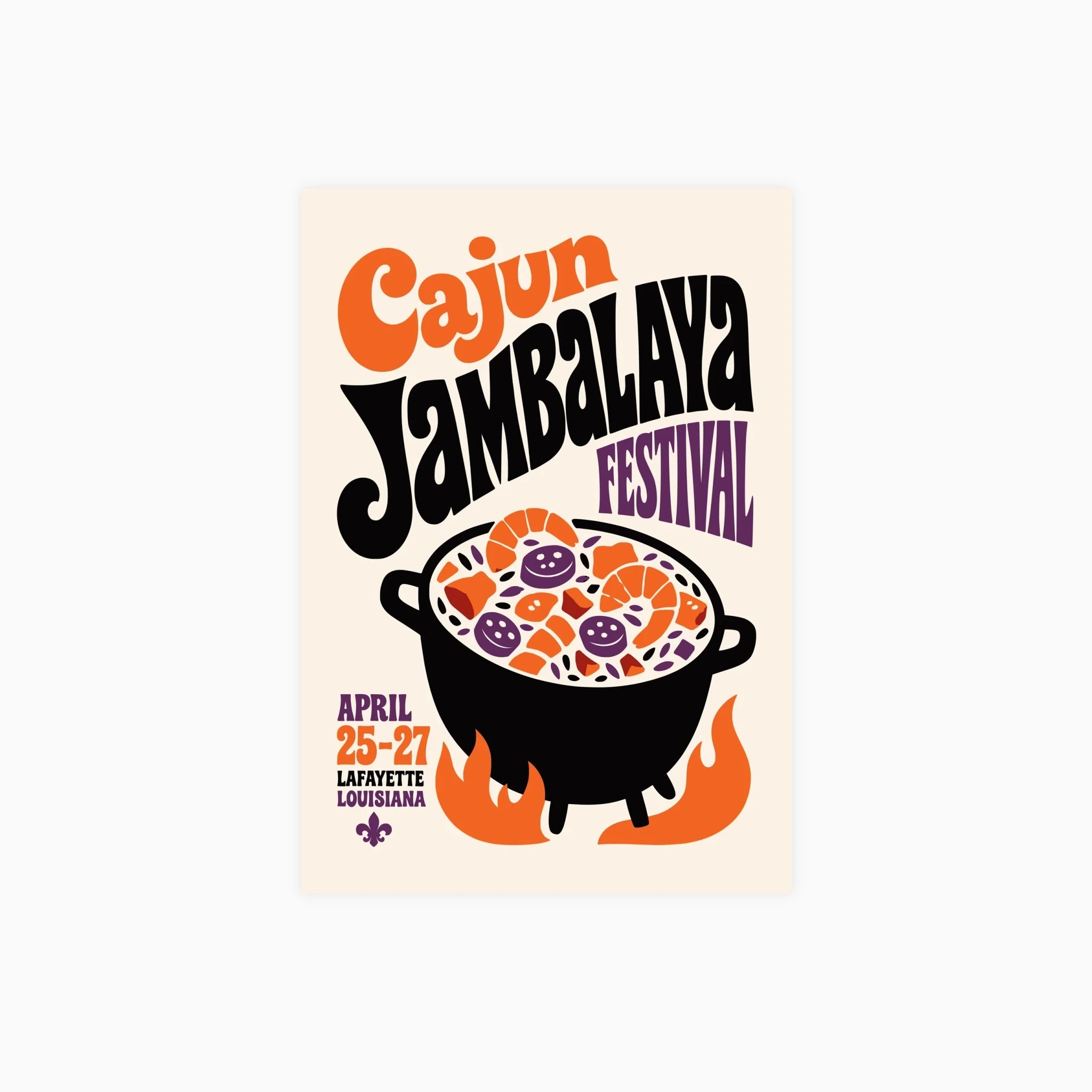 Cajun Festival Poster