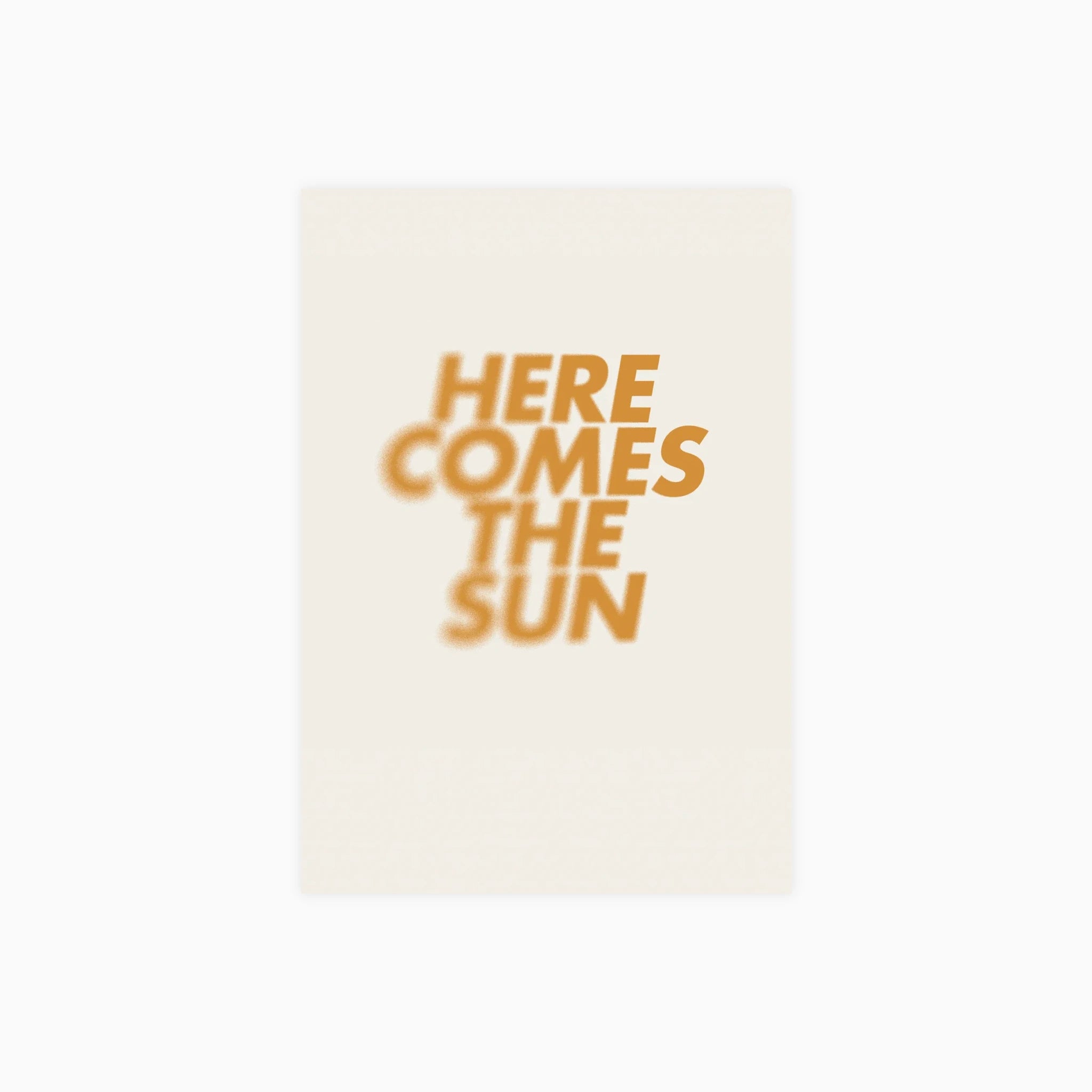 Here Comes The Sun No.1 Poster