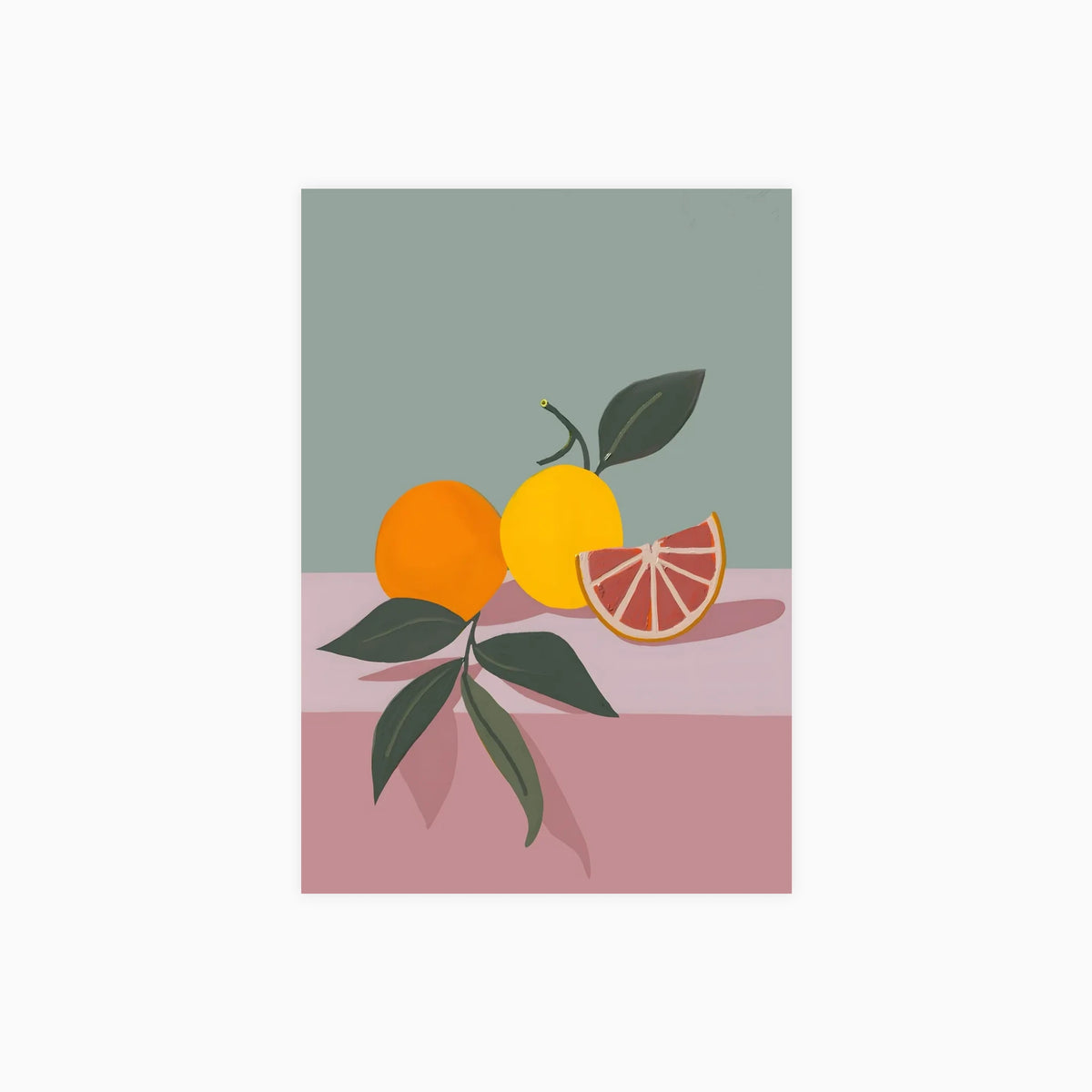 Zesty Imperfection Poster