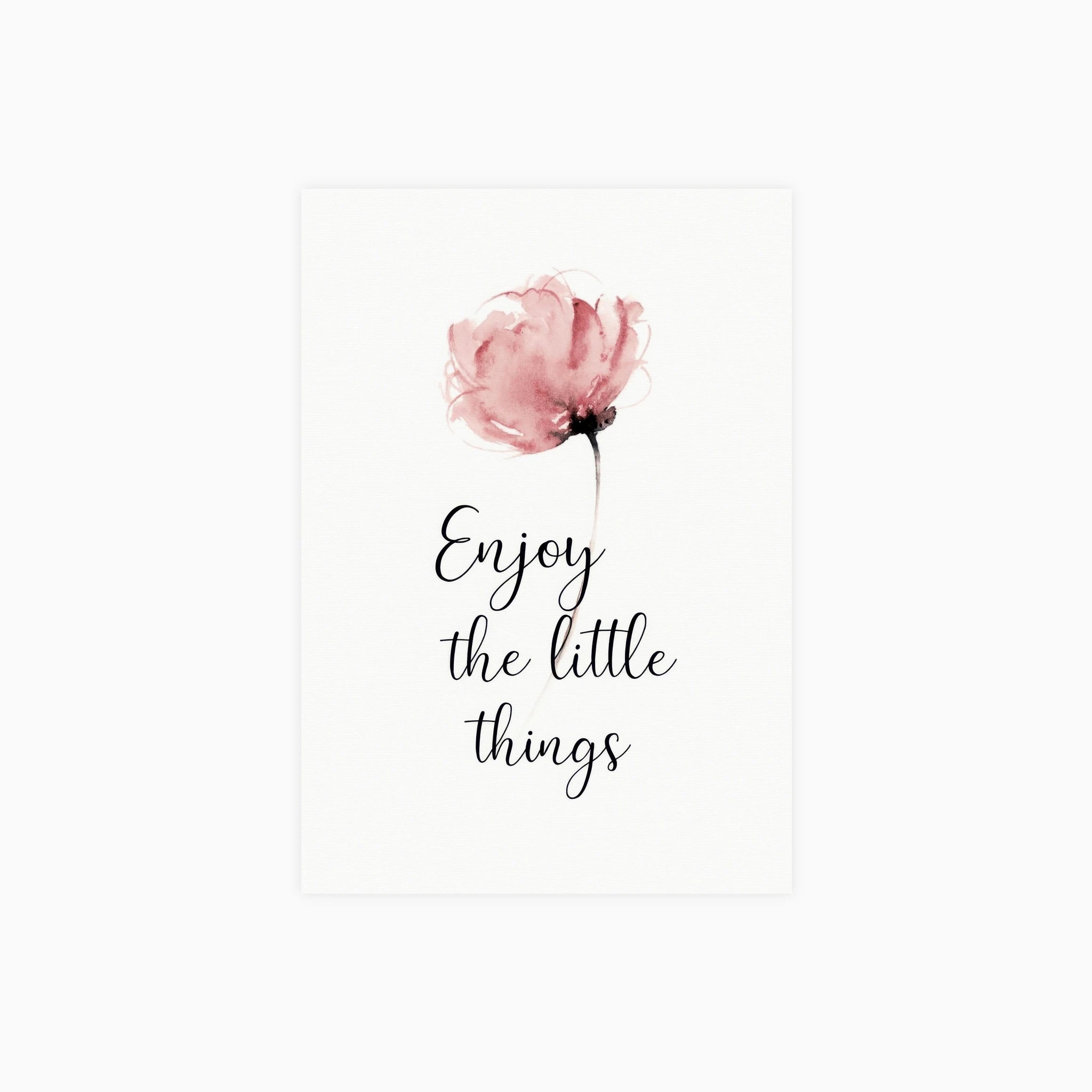 Enjoy The Little Things Poster