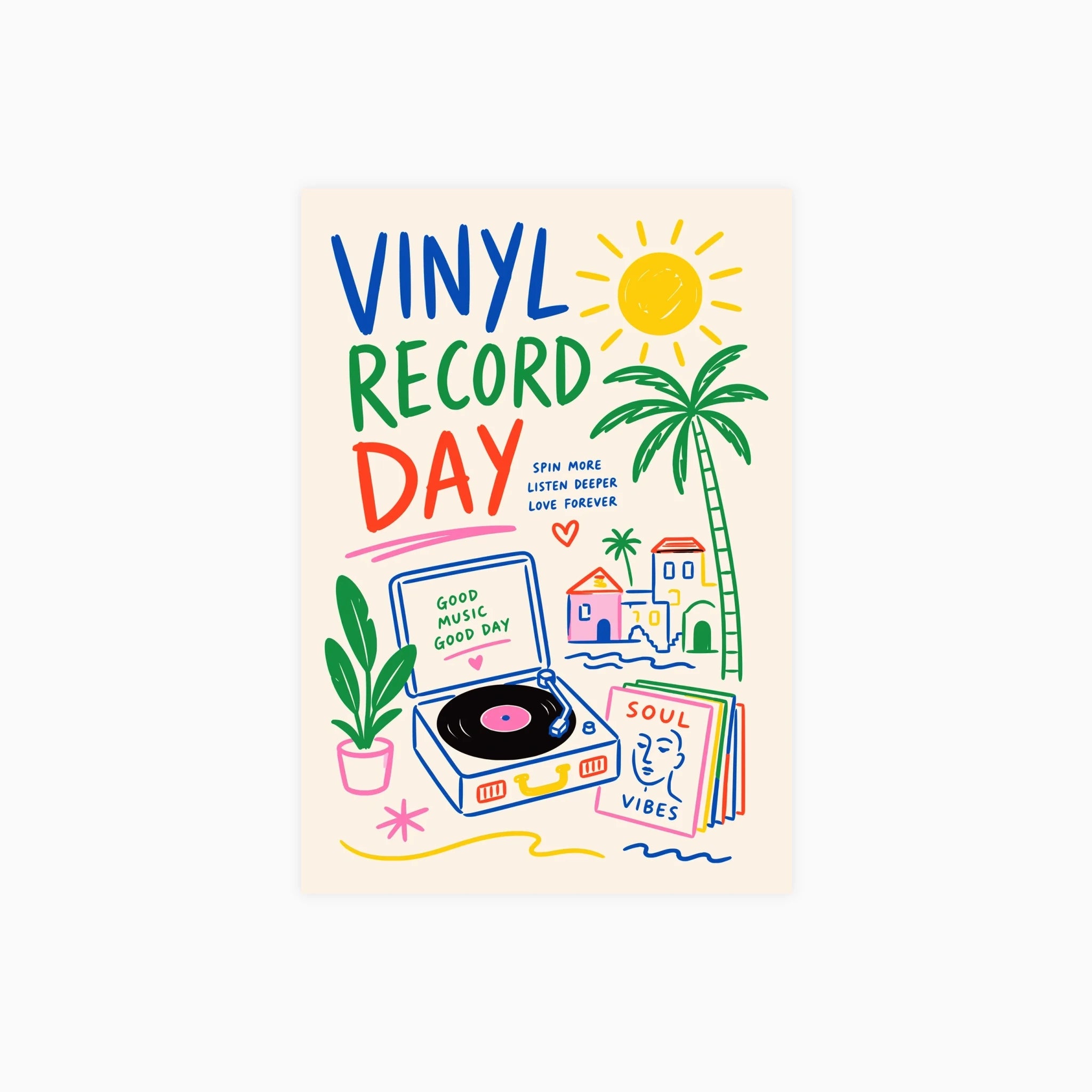 Vinyl Record Day Poster