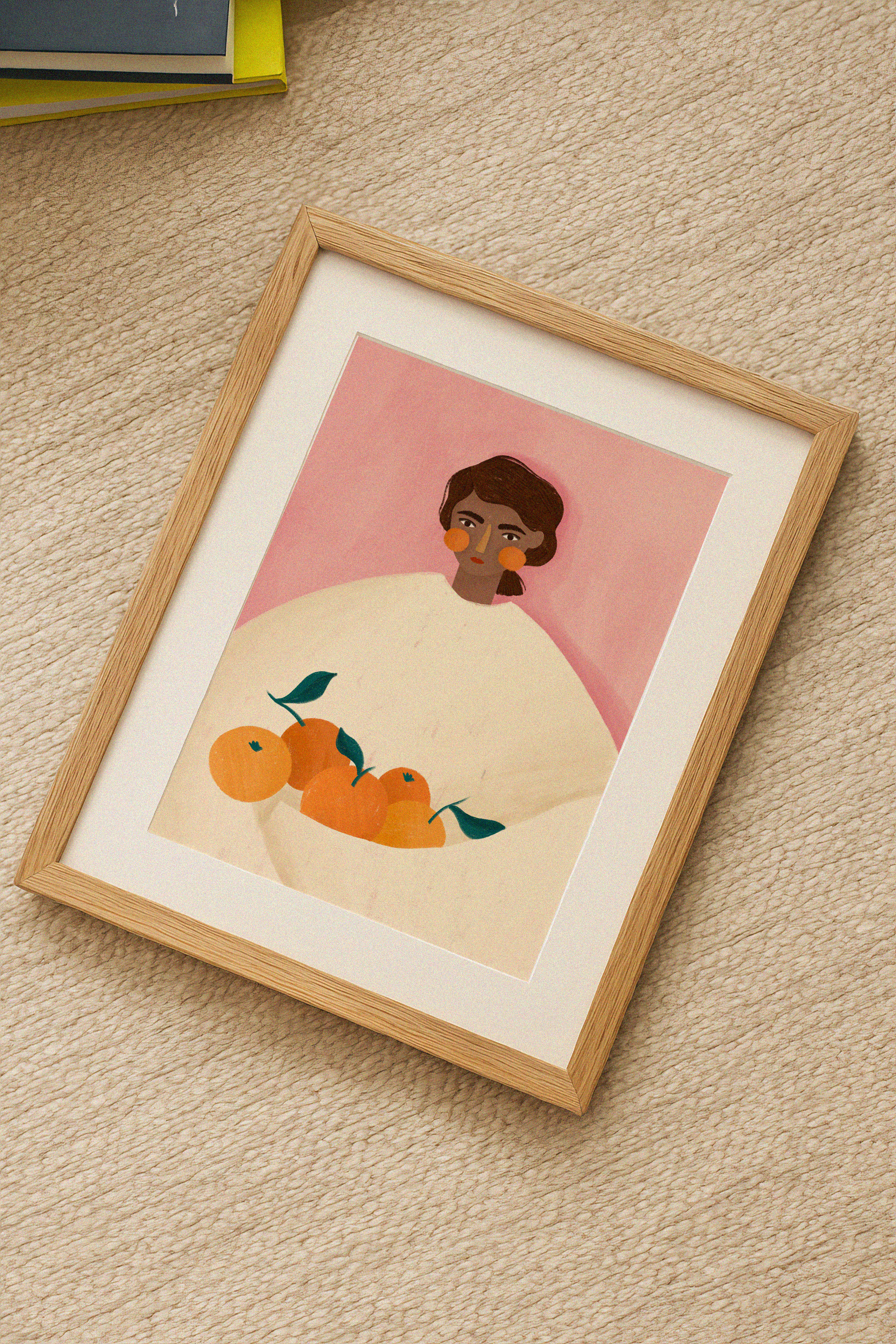 The Woman with the Oranges Plakat