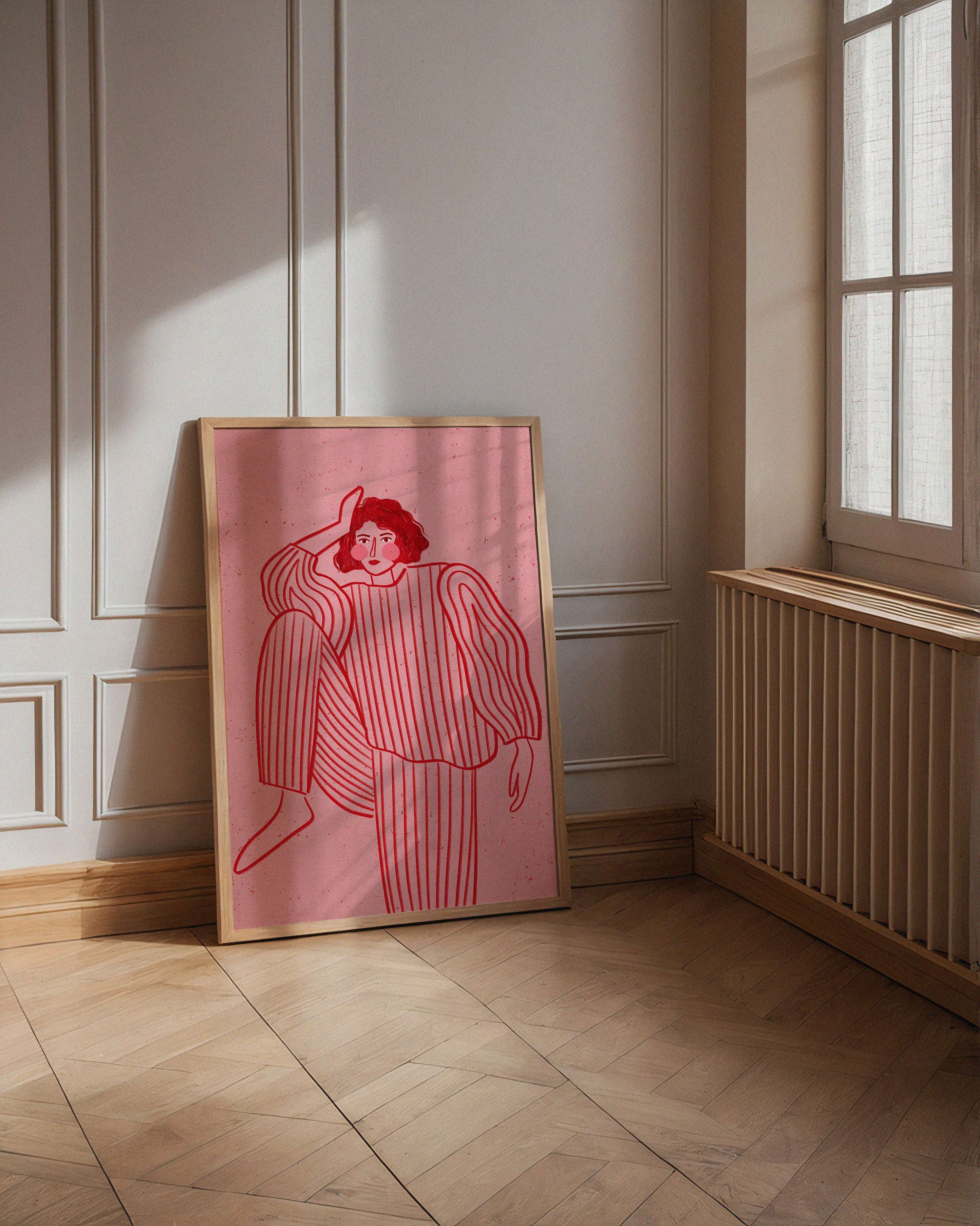 The Woman with the Striped Pyjama Plakat