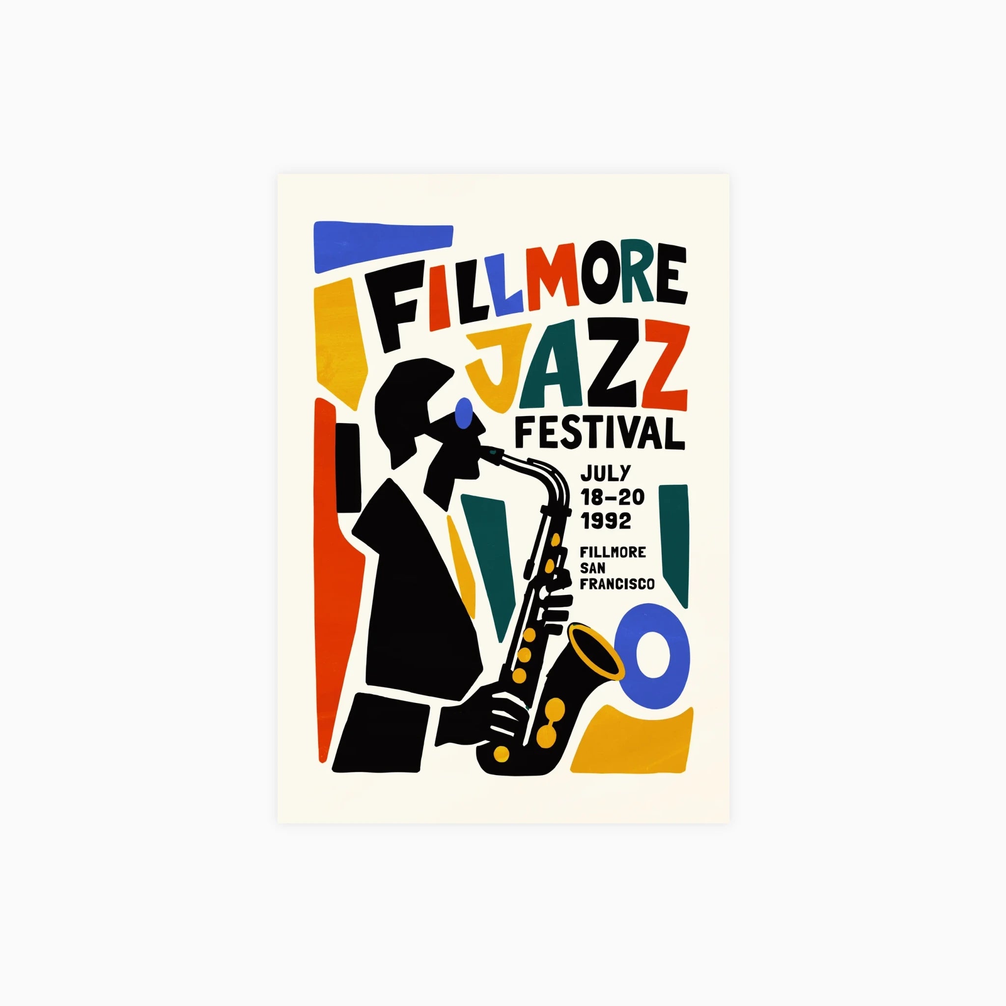 Fillmore Jazz Poster