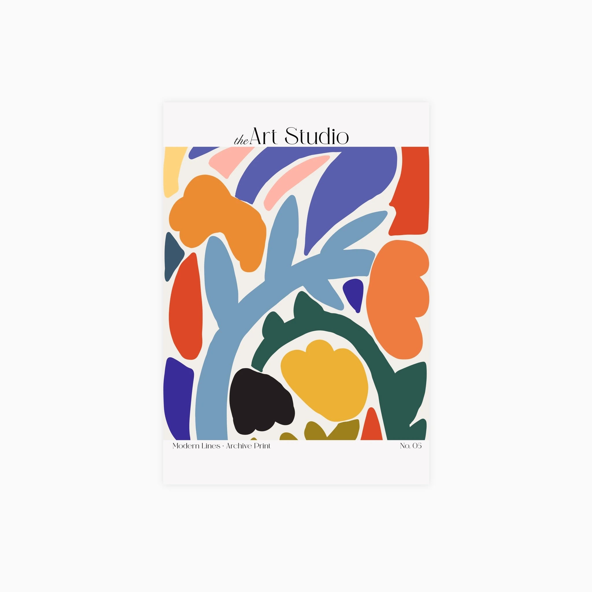 The Art Studio No 02 Poster
