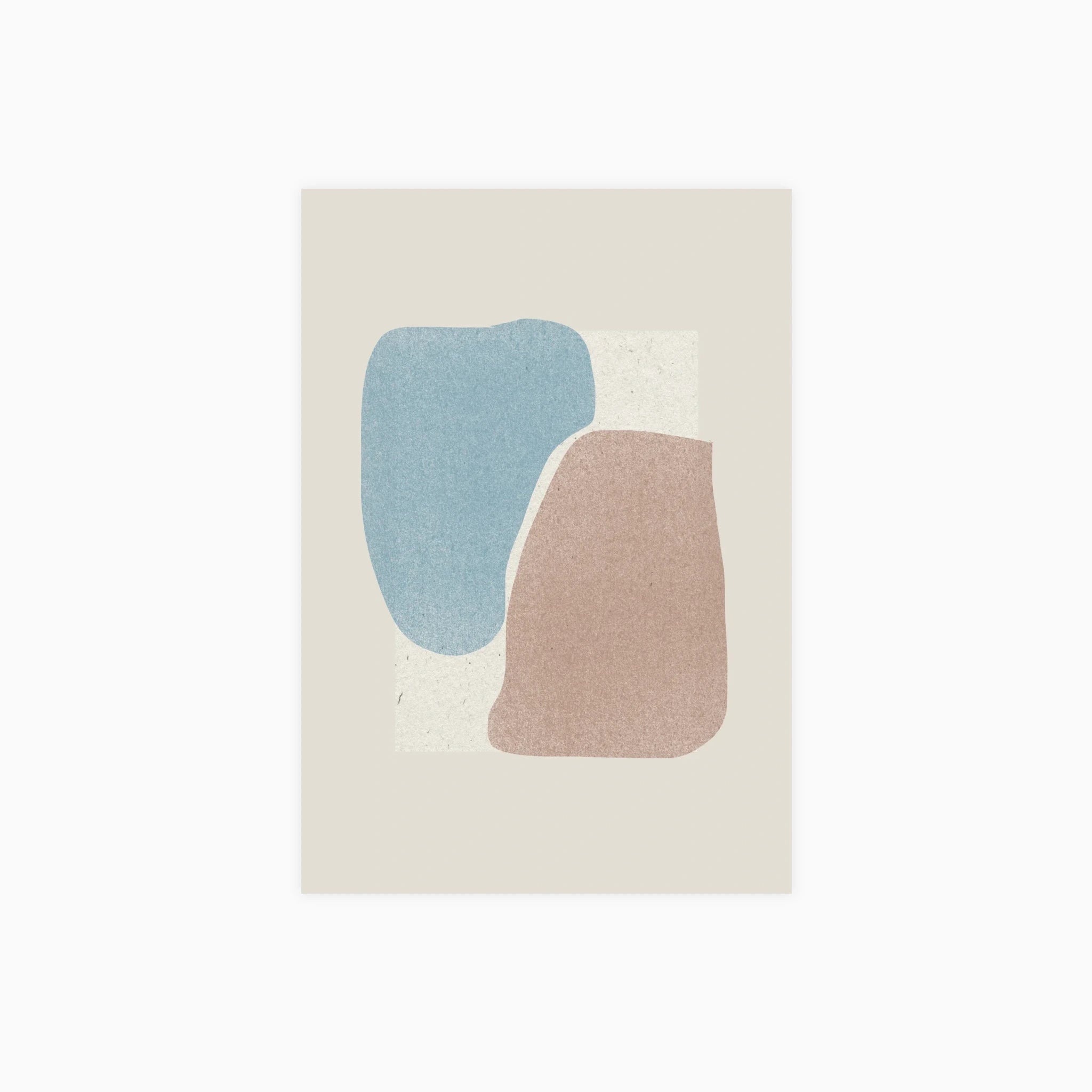 Soft Shapes Harmony Poster