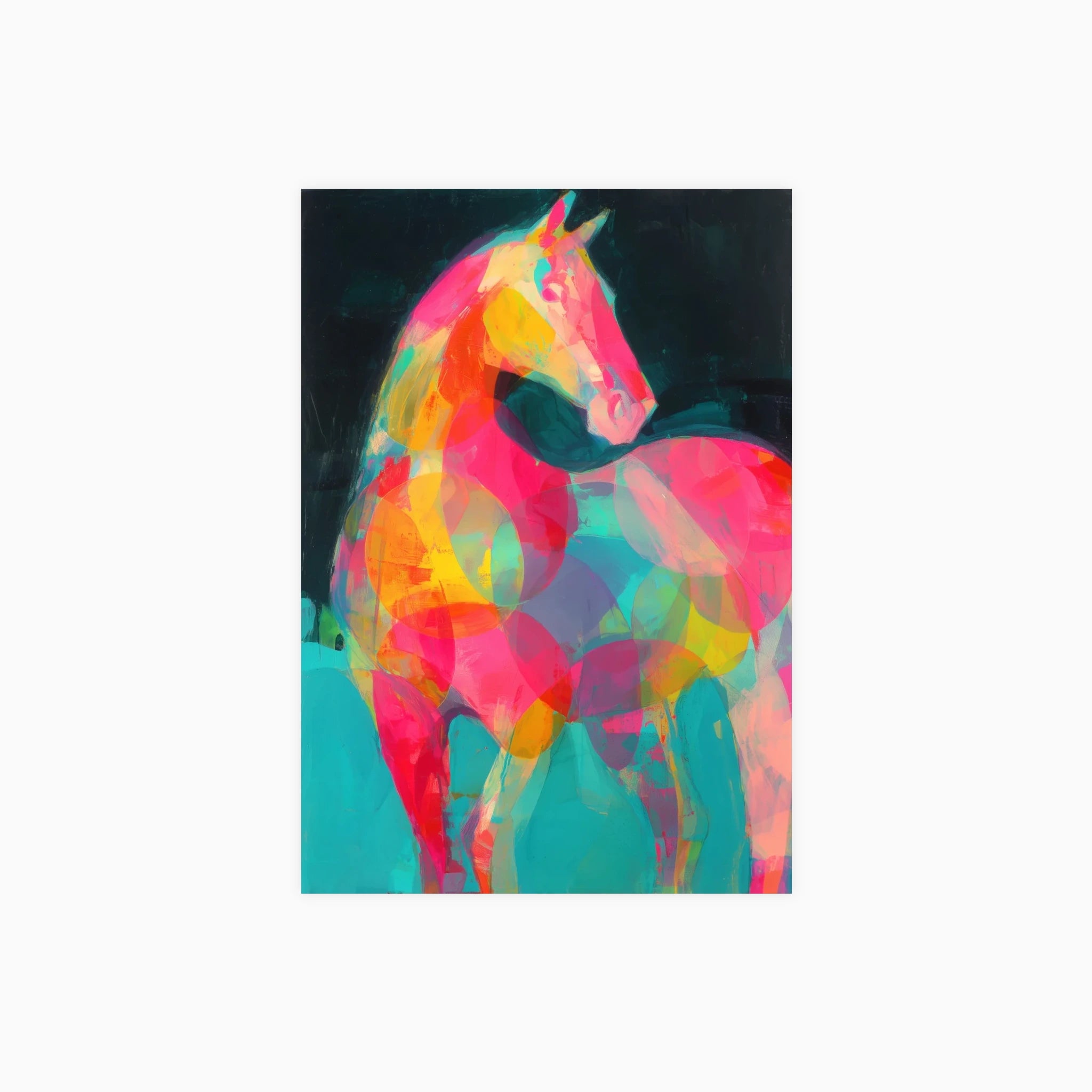 Neon Stallion Poster