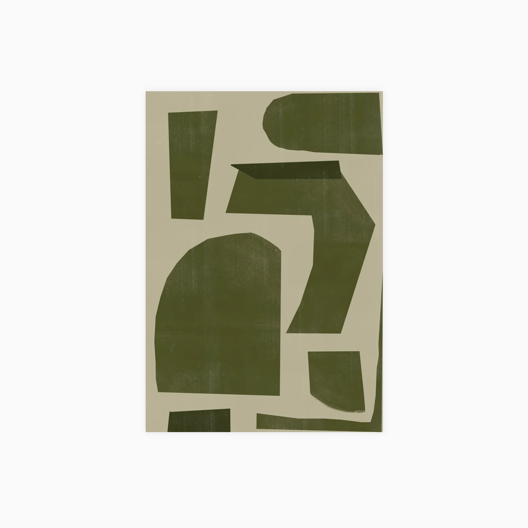 Shapes in Harmony Poster