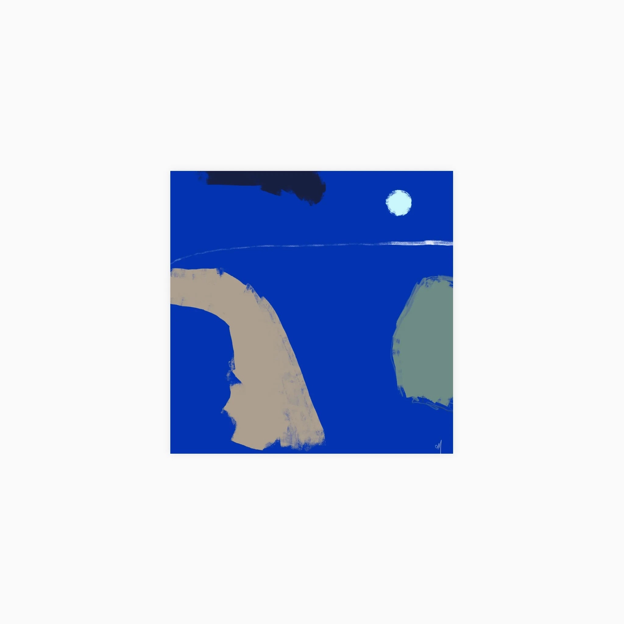 Pelagic I - Coast Poster