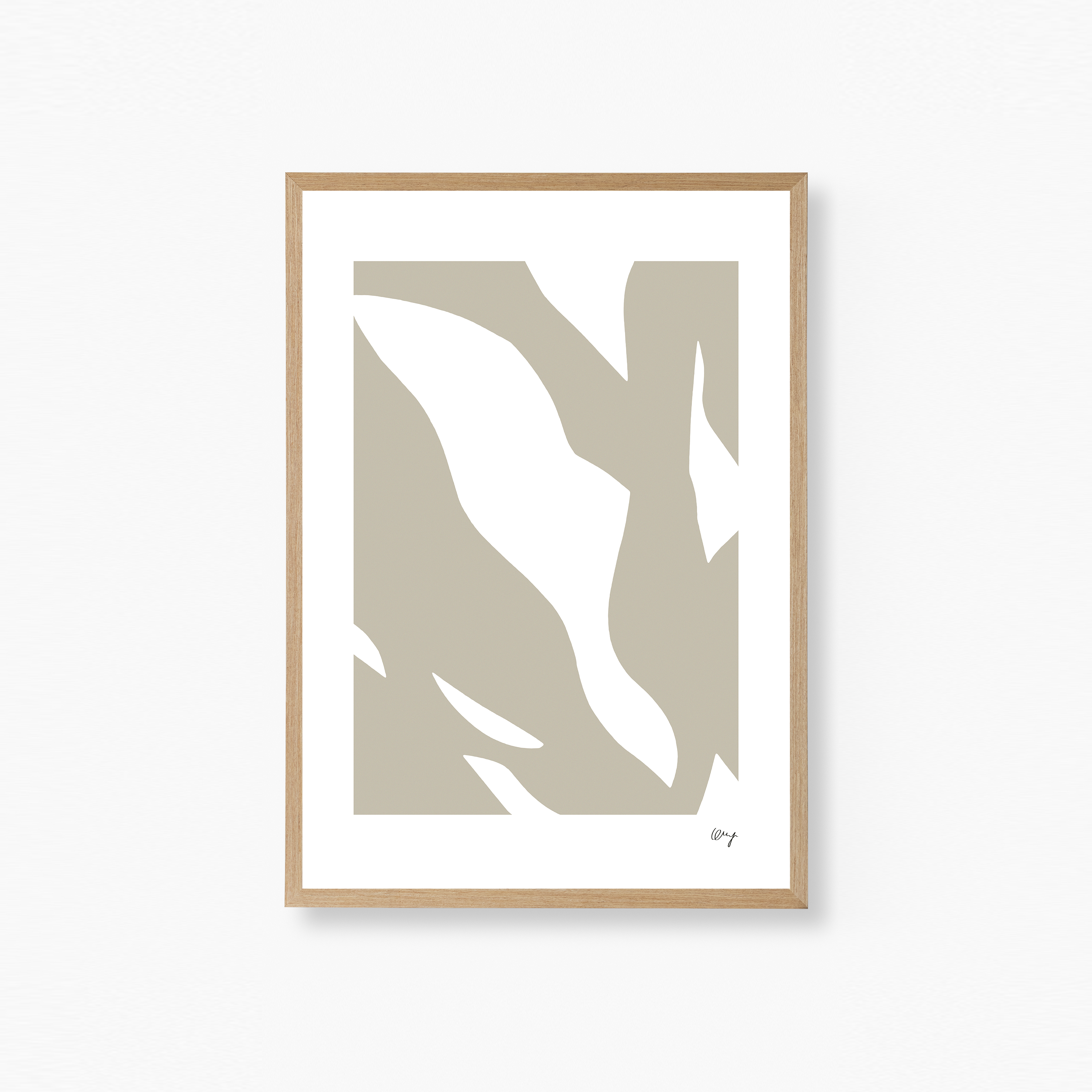 Abstract Nature Poster