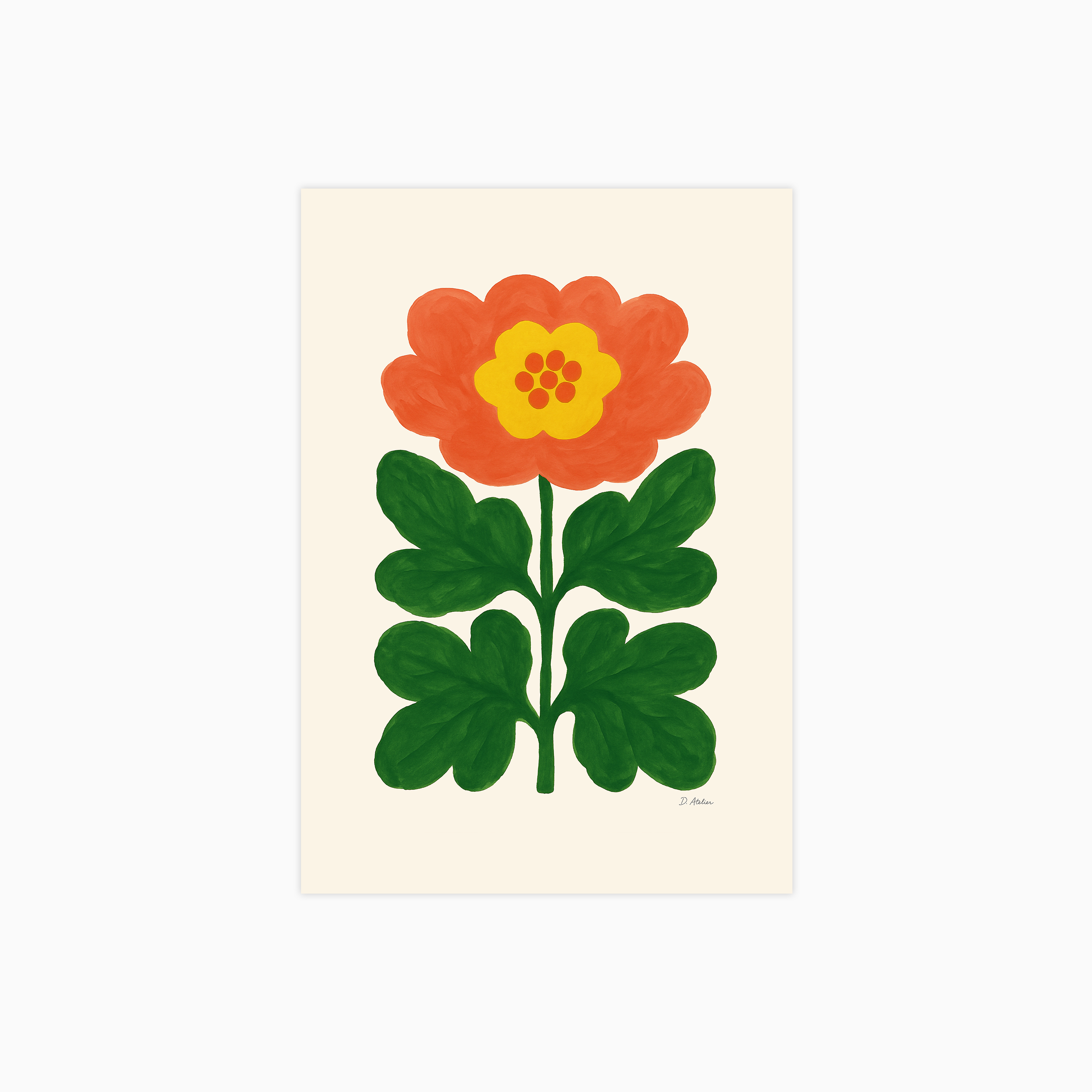 Bloom Flower Plakat
