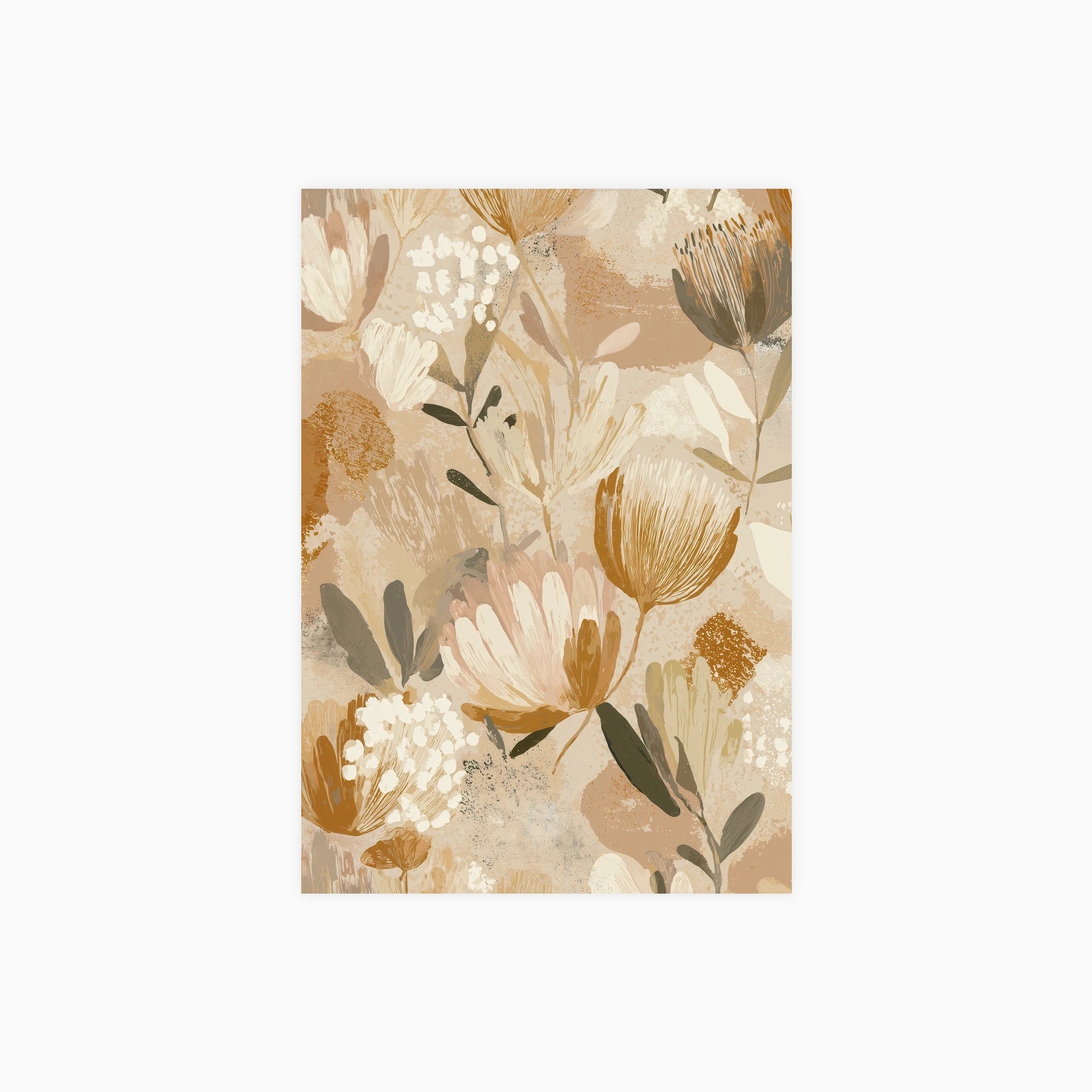 Muted Garden No 01 Poster