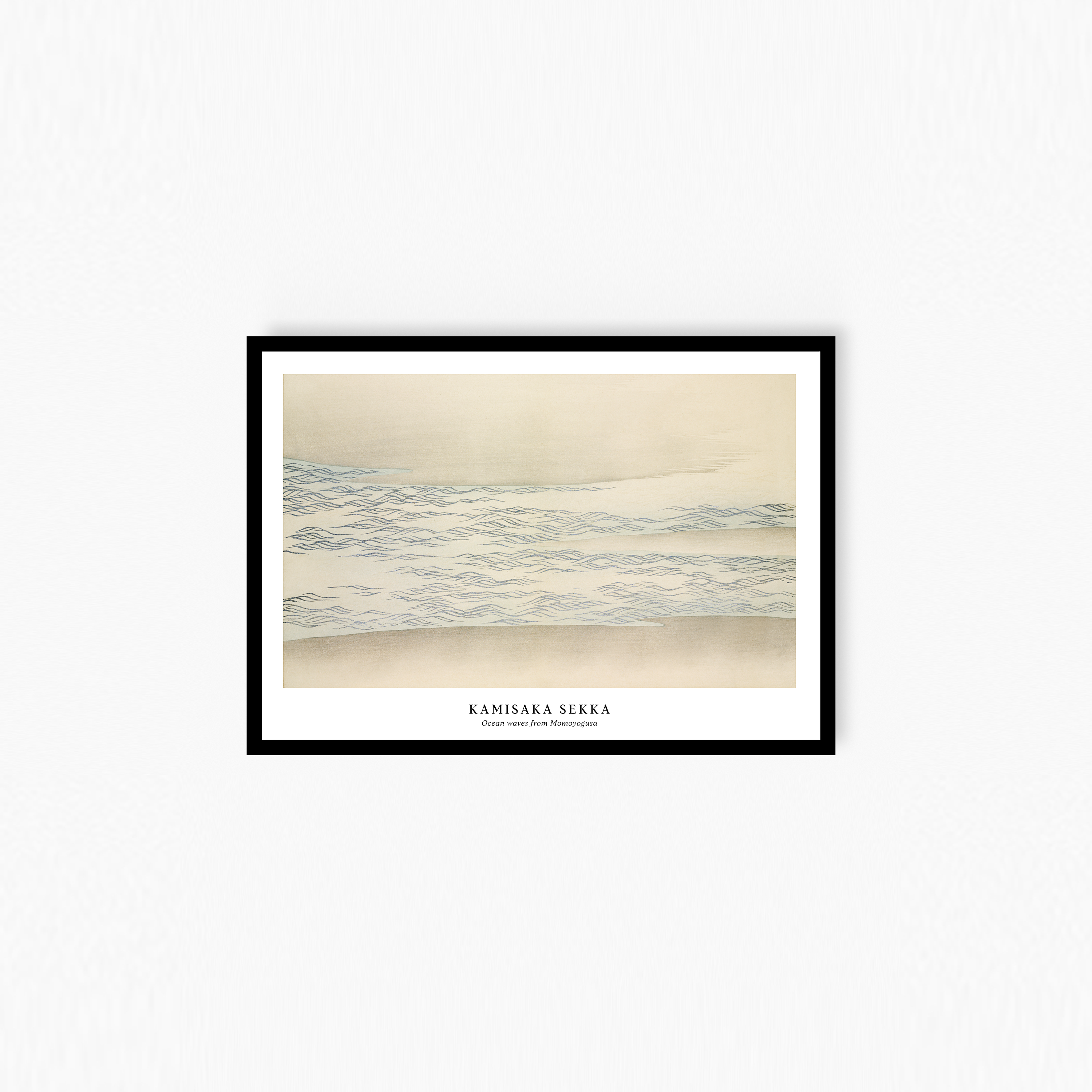 Ocean Waves from Momoyogusa Plakat