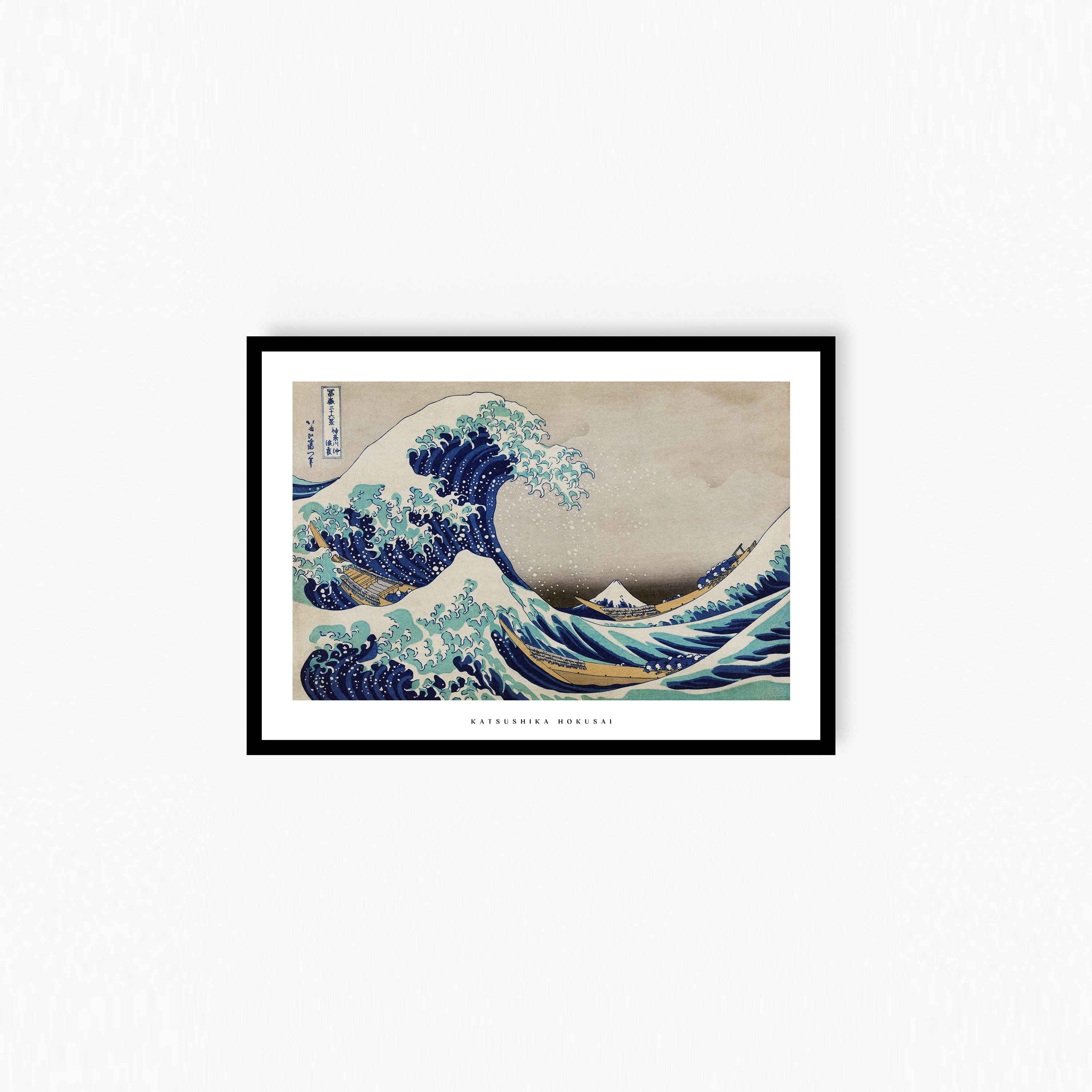 The Great Wave Landscape Plakat