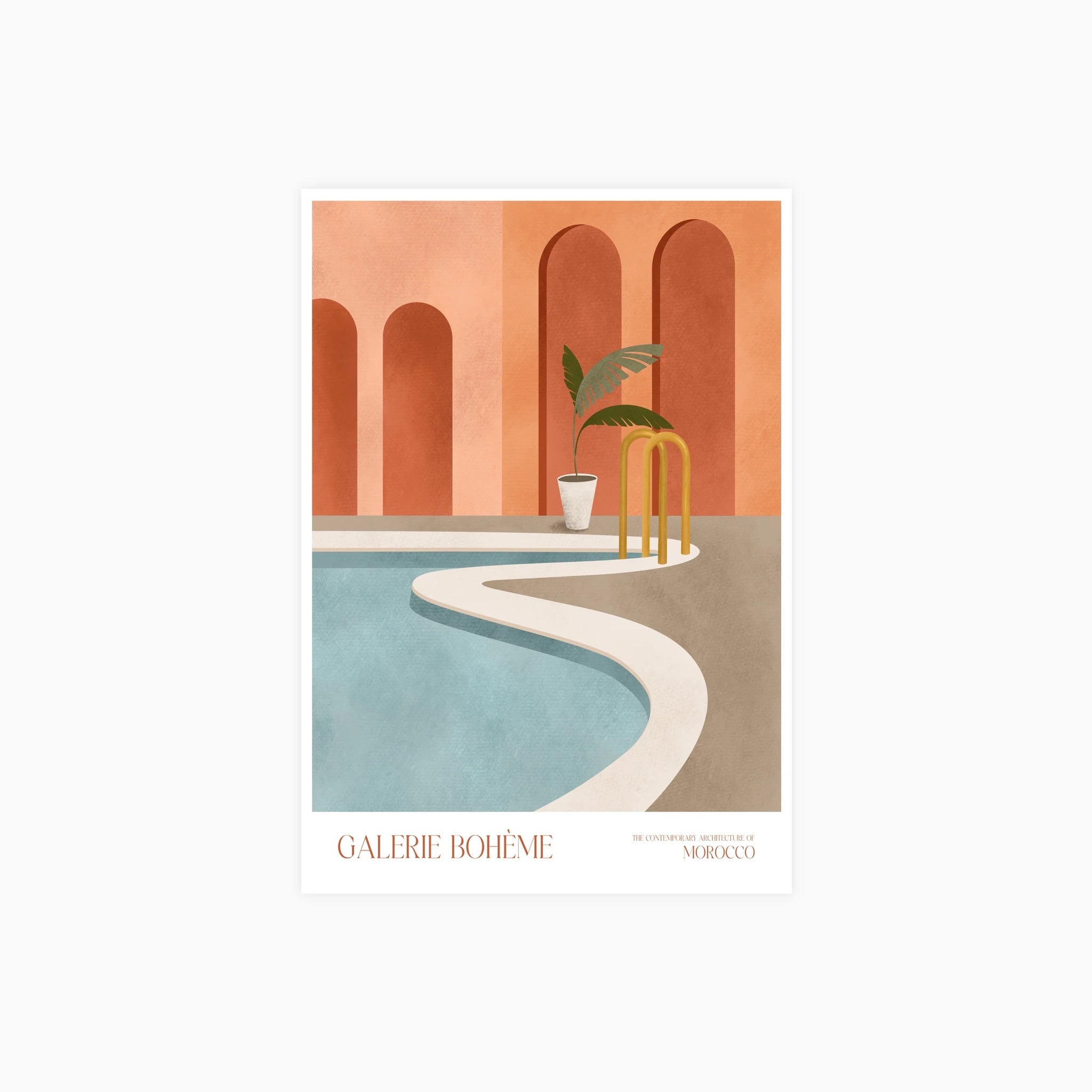Galerie Boheme Morocco No 02 Poster