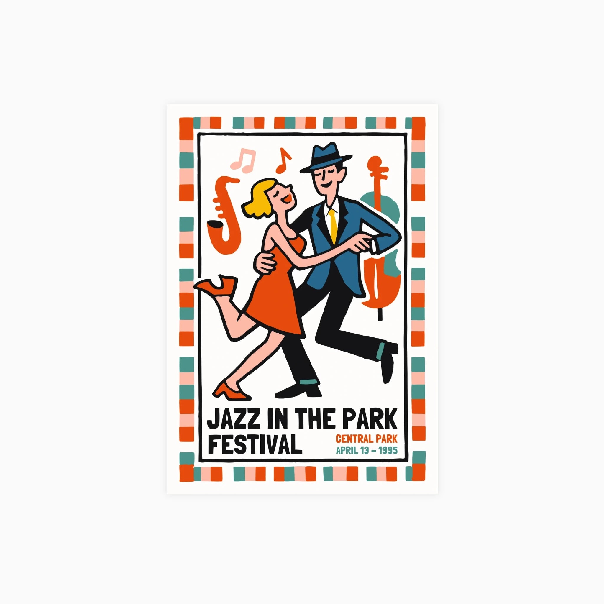 Jazz Dance Festival Poster 1995 Poster