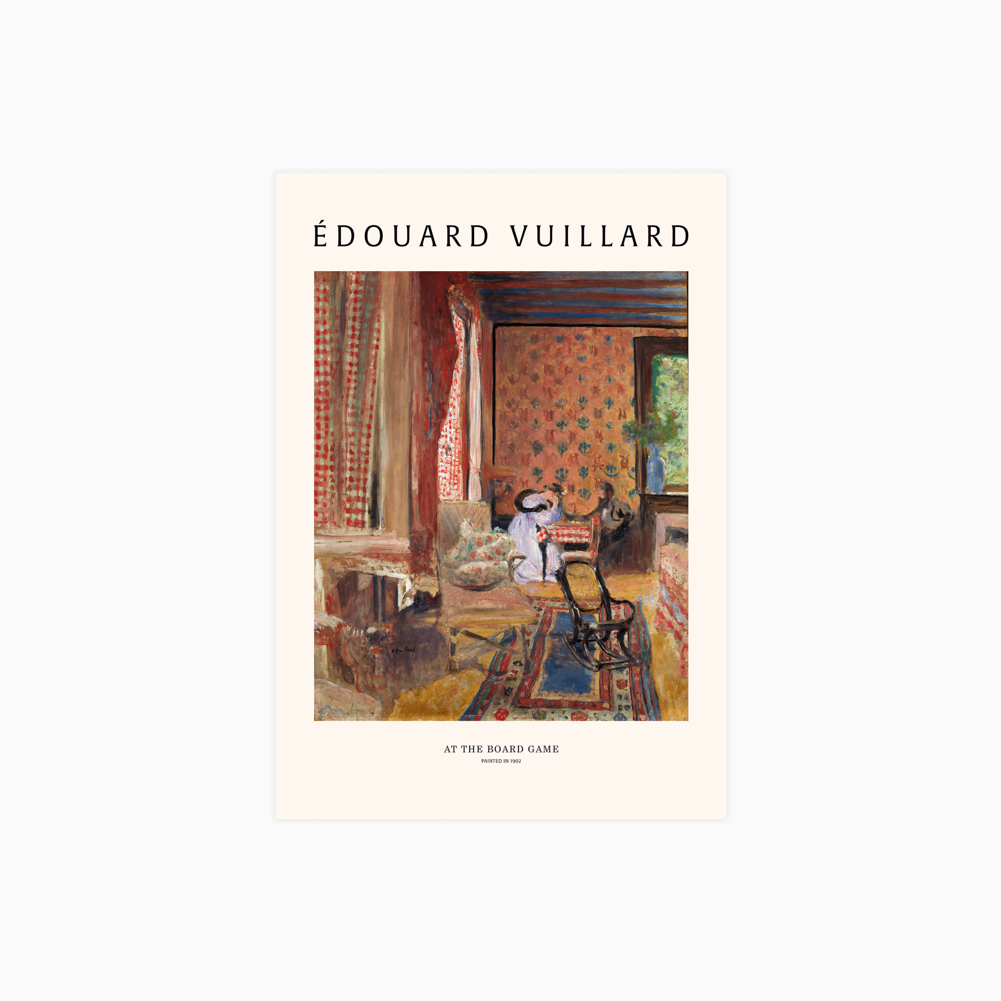 At the Board Game Poster