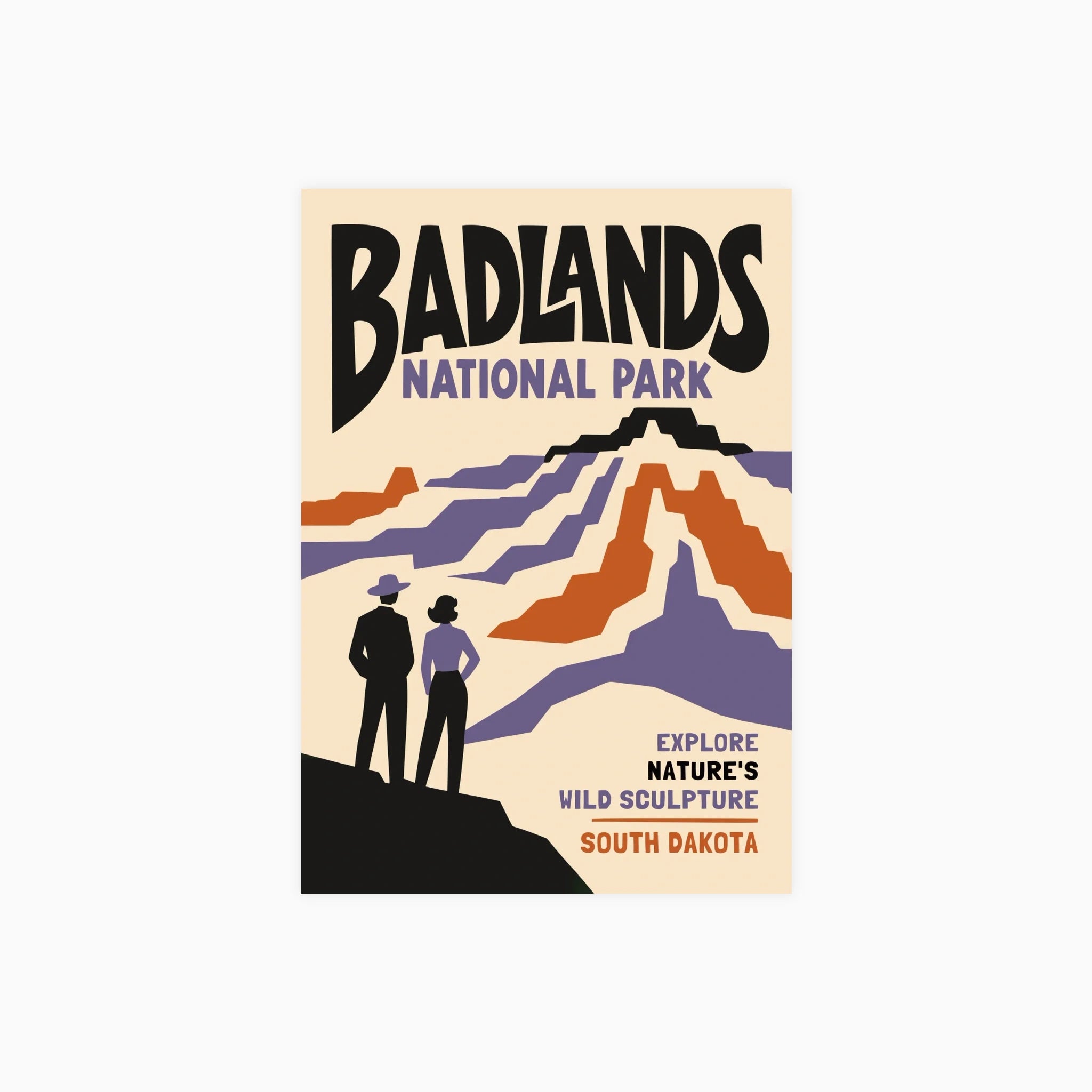 Badlands National Park No2 Poster