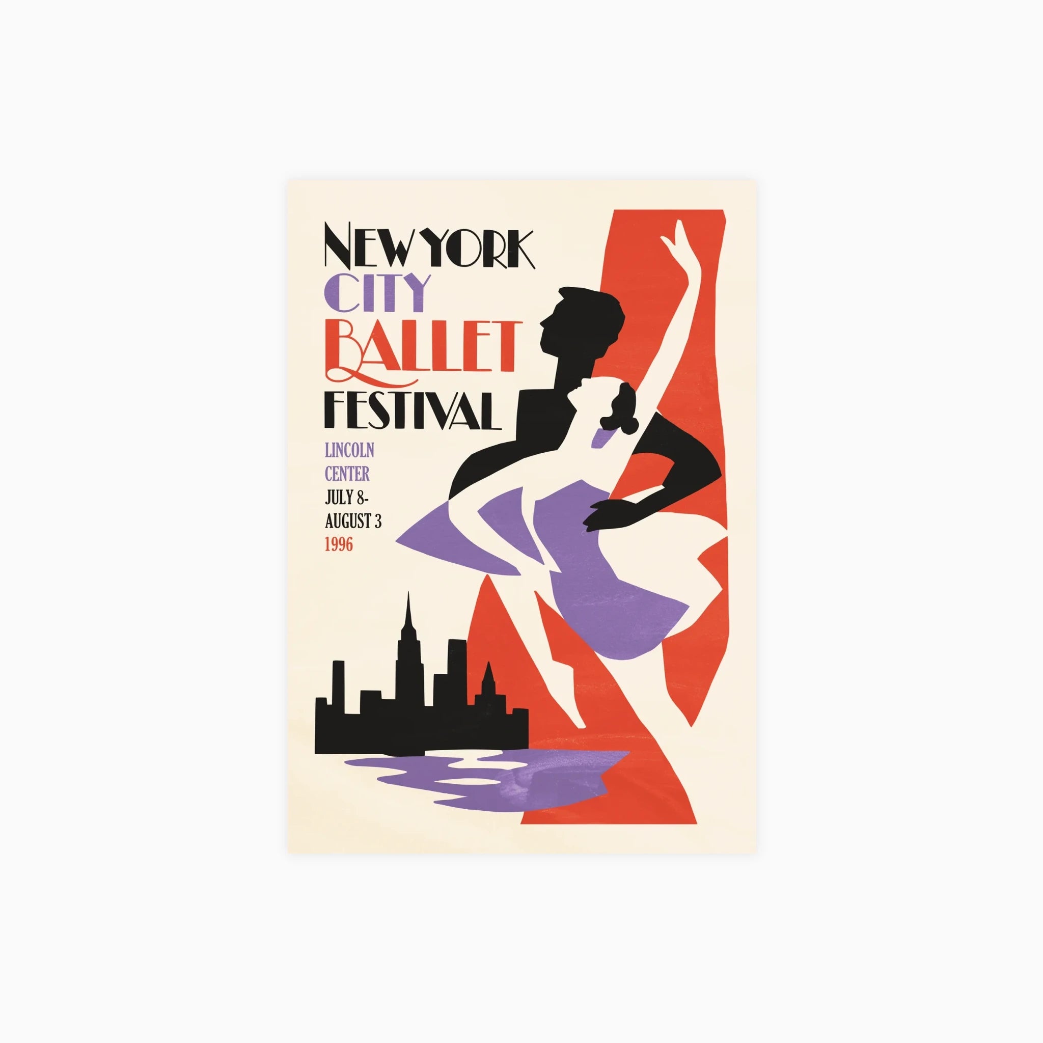 NYC Ballet Poster