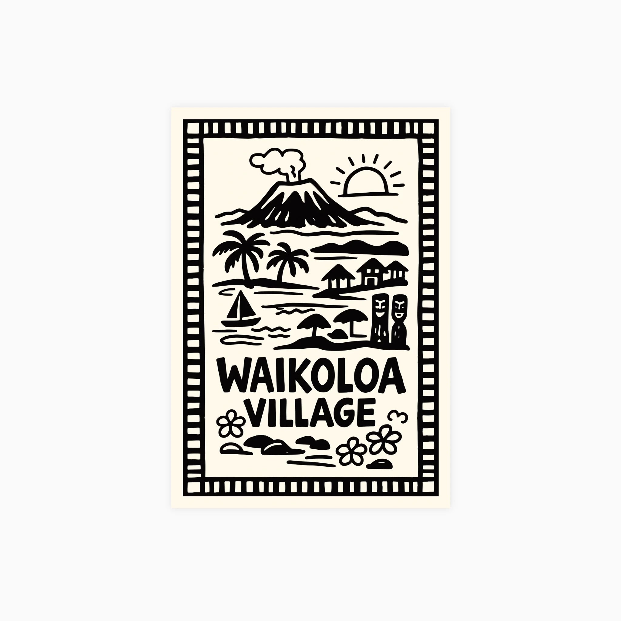 Waikoloa Village Hawaii Poster
