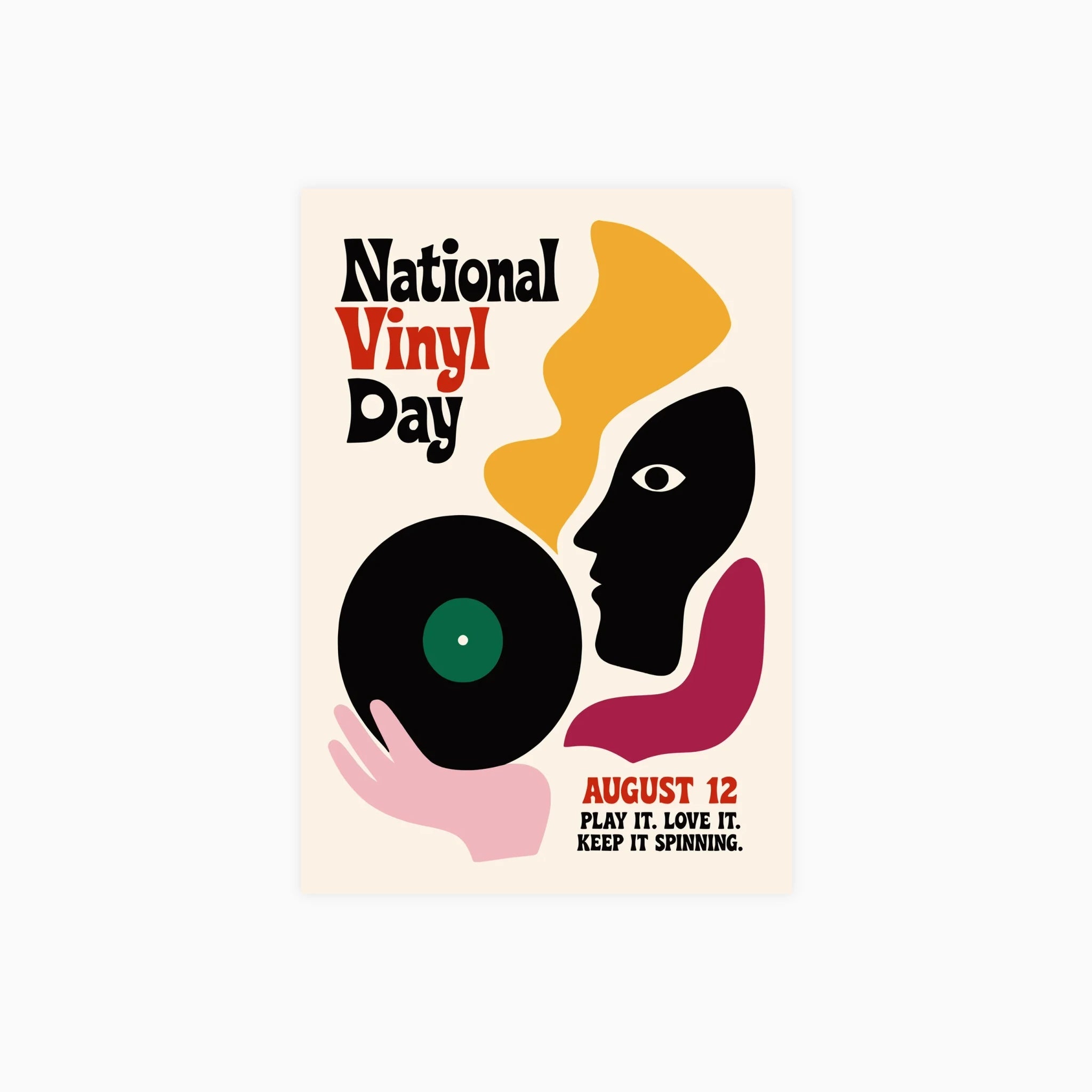 National Vinyl Day Poster
