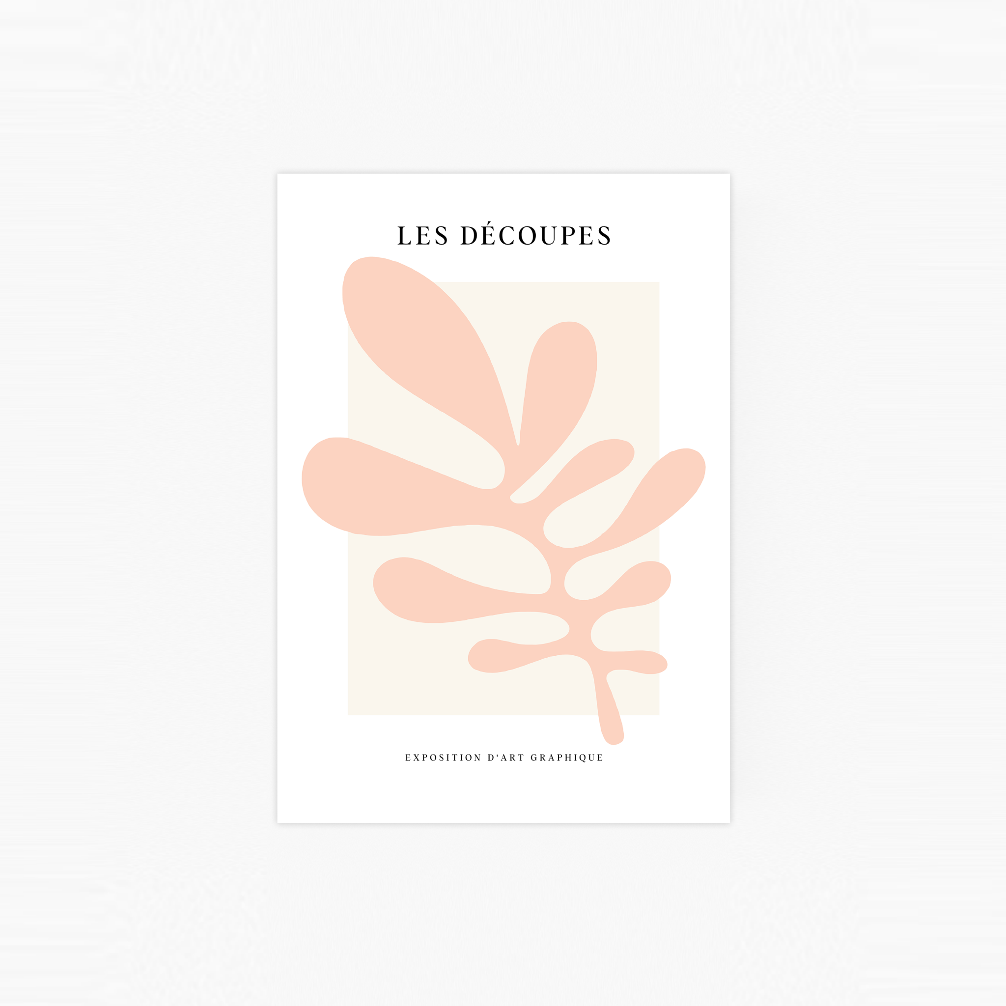 Botanic Cut-Out Poster