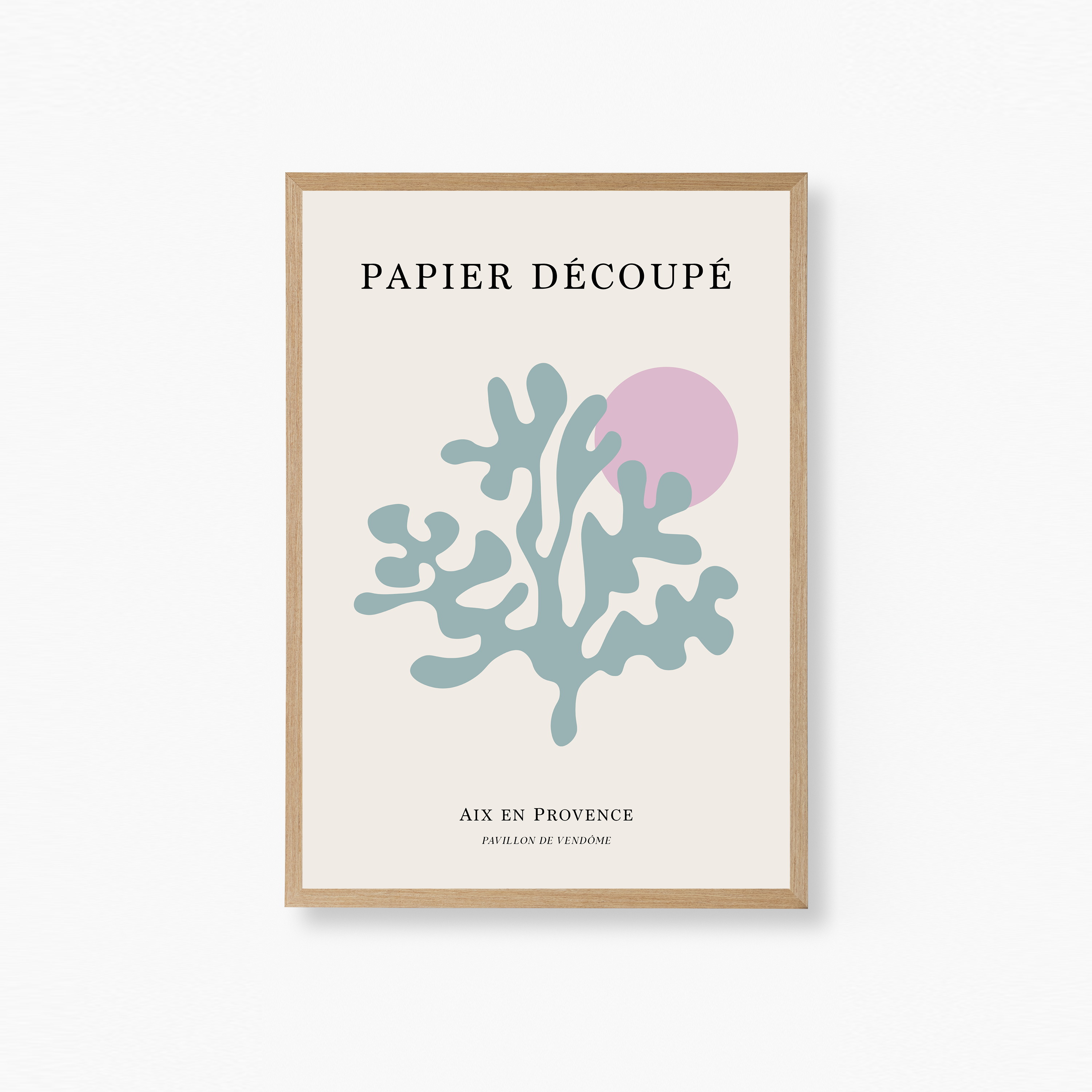 Papier Découpé Poster