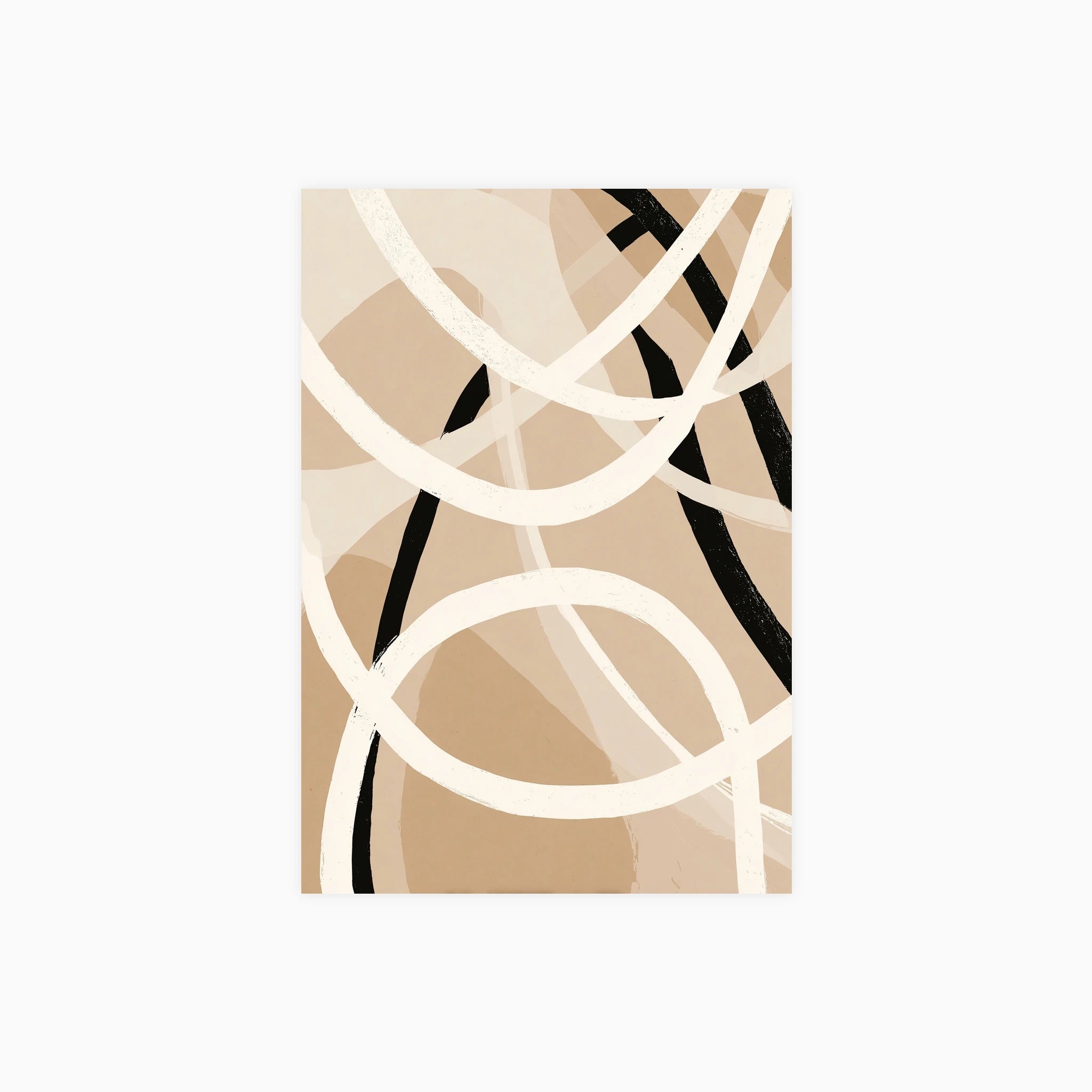 Dancing Lines No 01 Poster