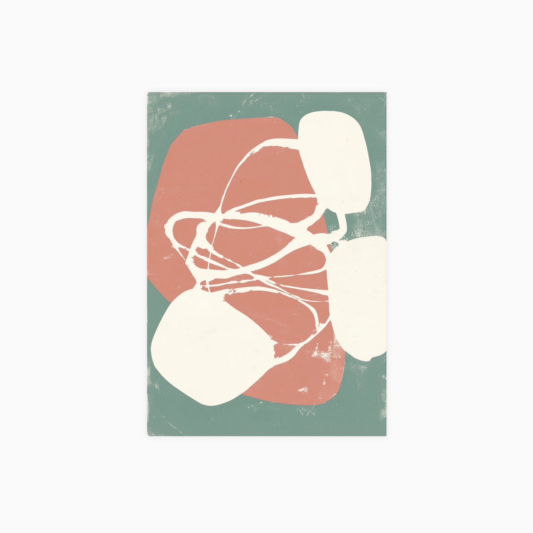 Organic Geometry No 02 Poster