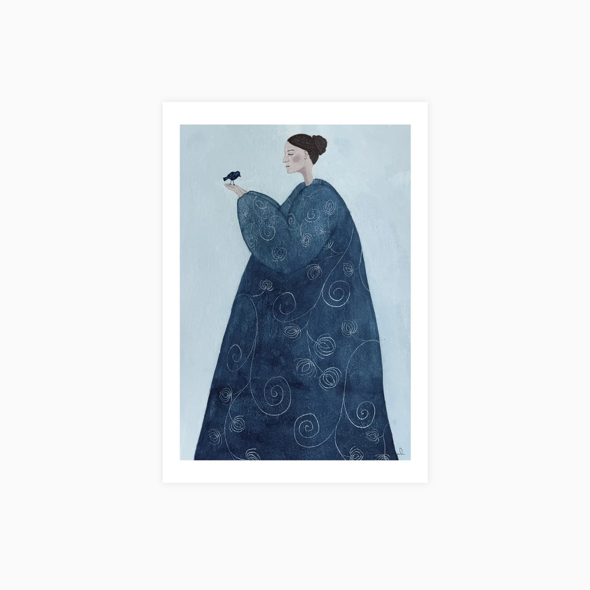 Blue Bird Poster