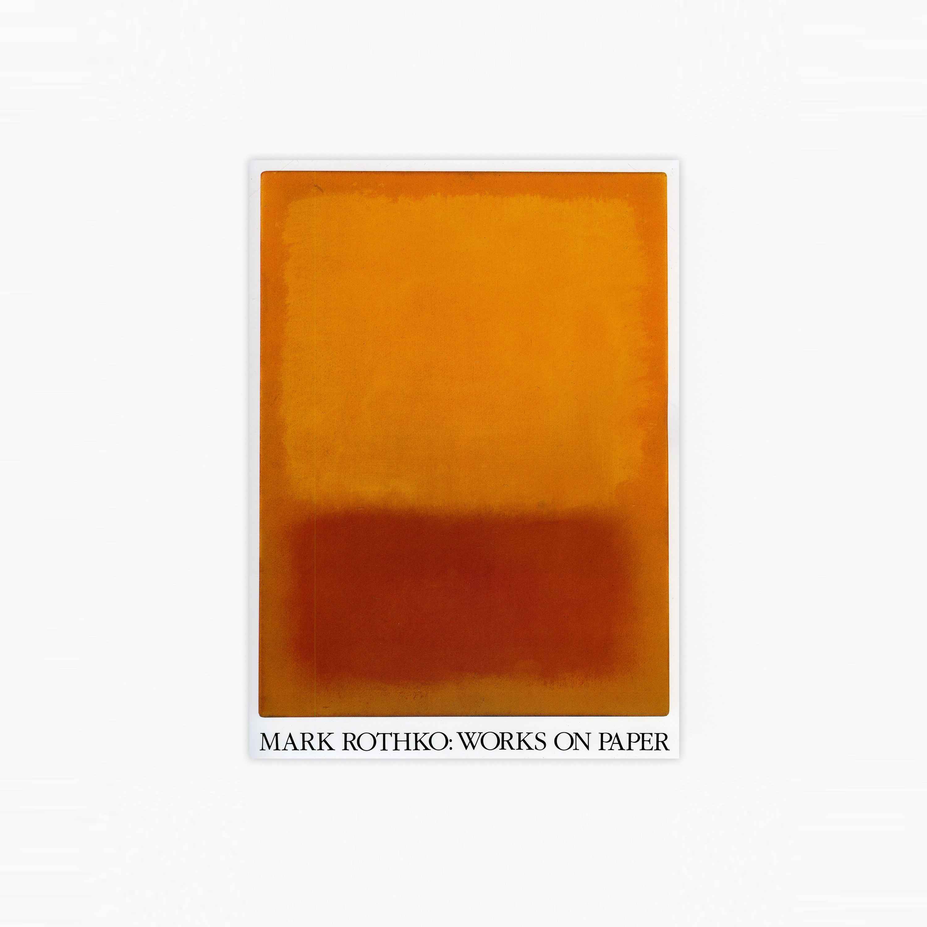 Mark Rothko Works On Paper Poster