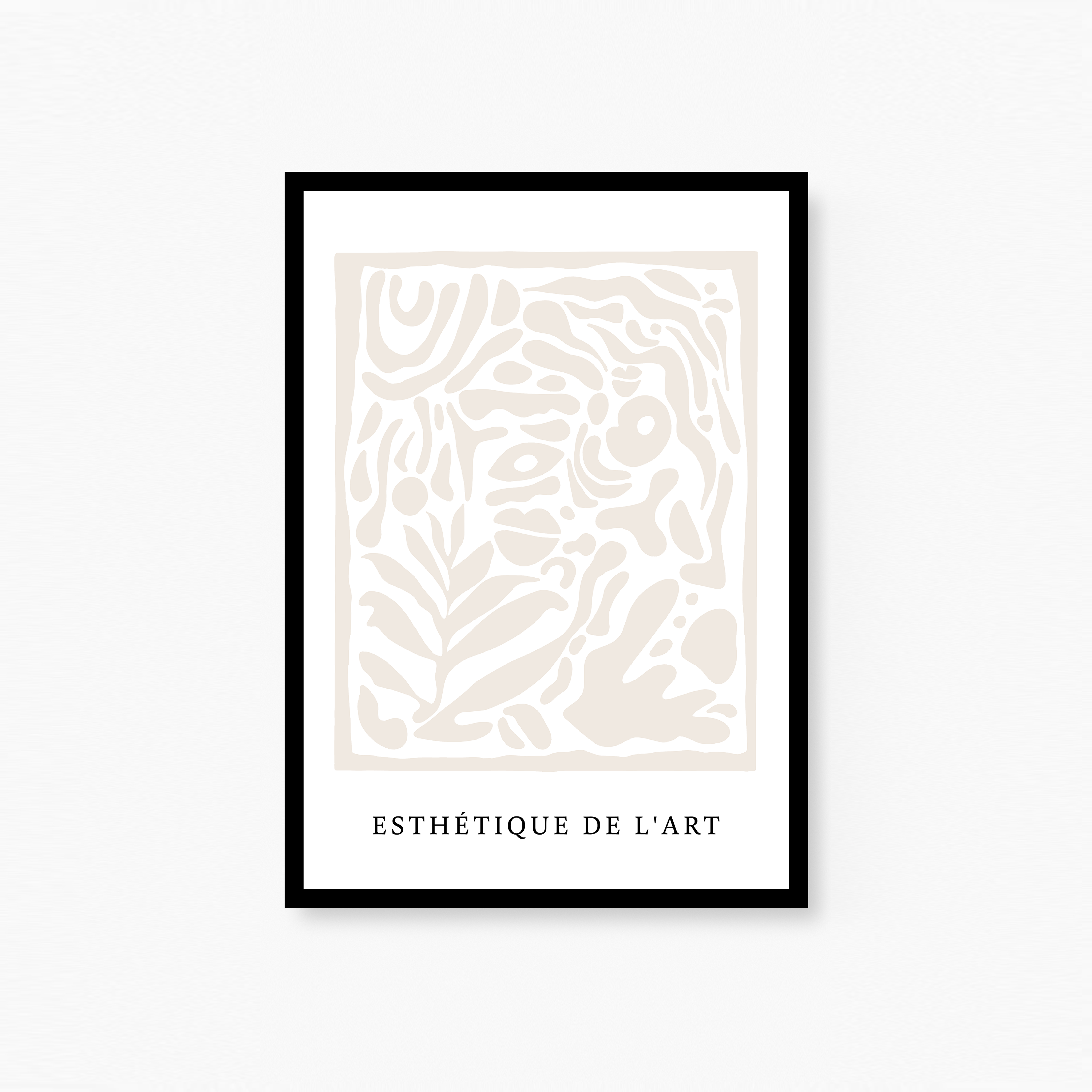 Esthétique de L'art Poster