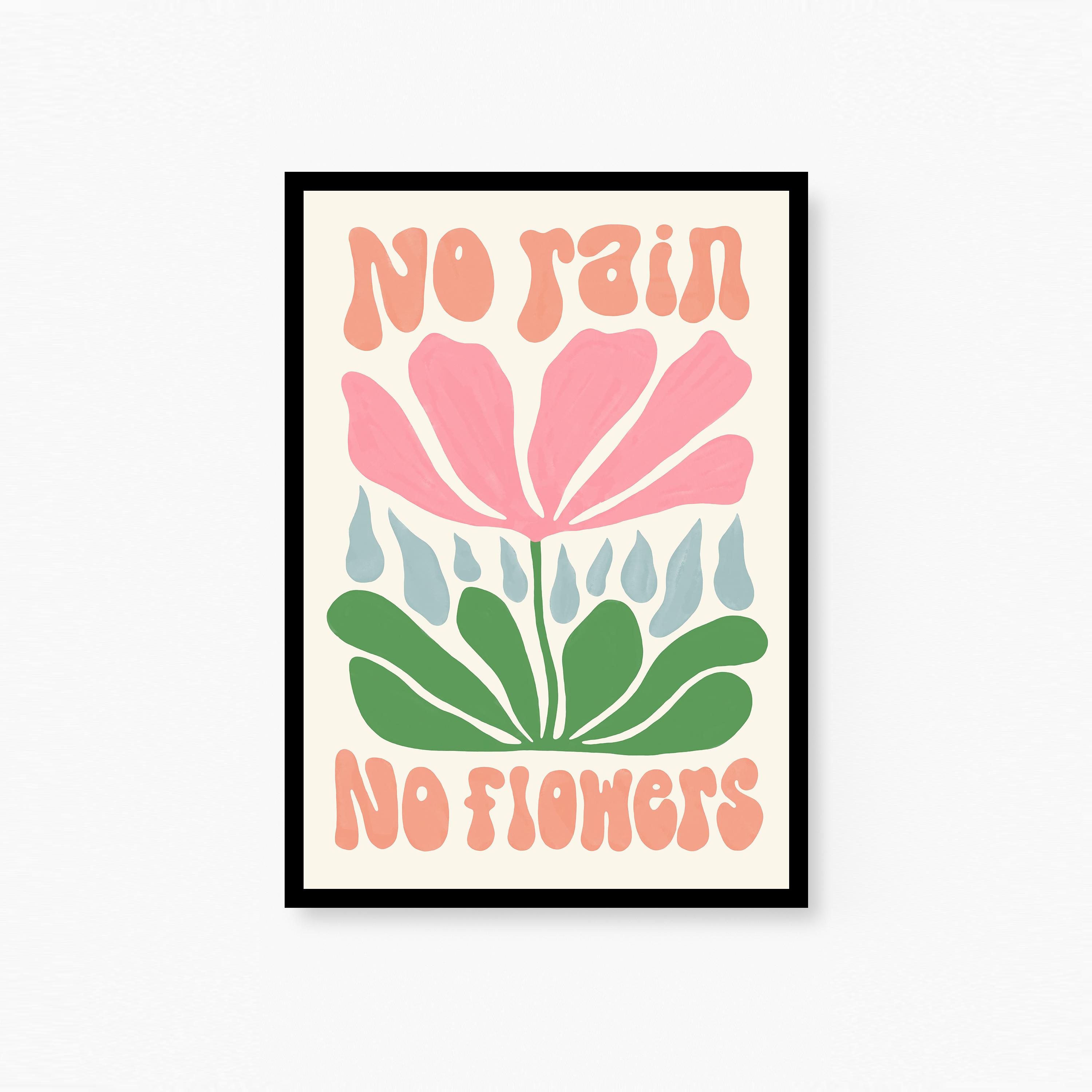 No Rain. No Flowers Poster