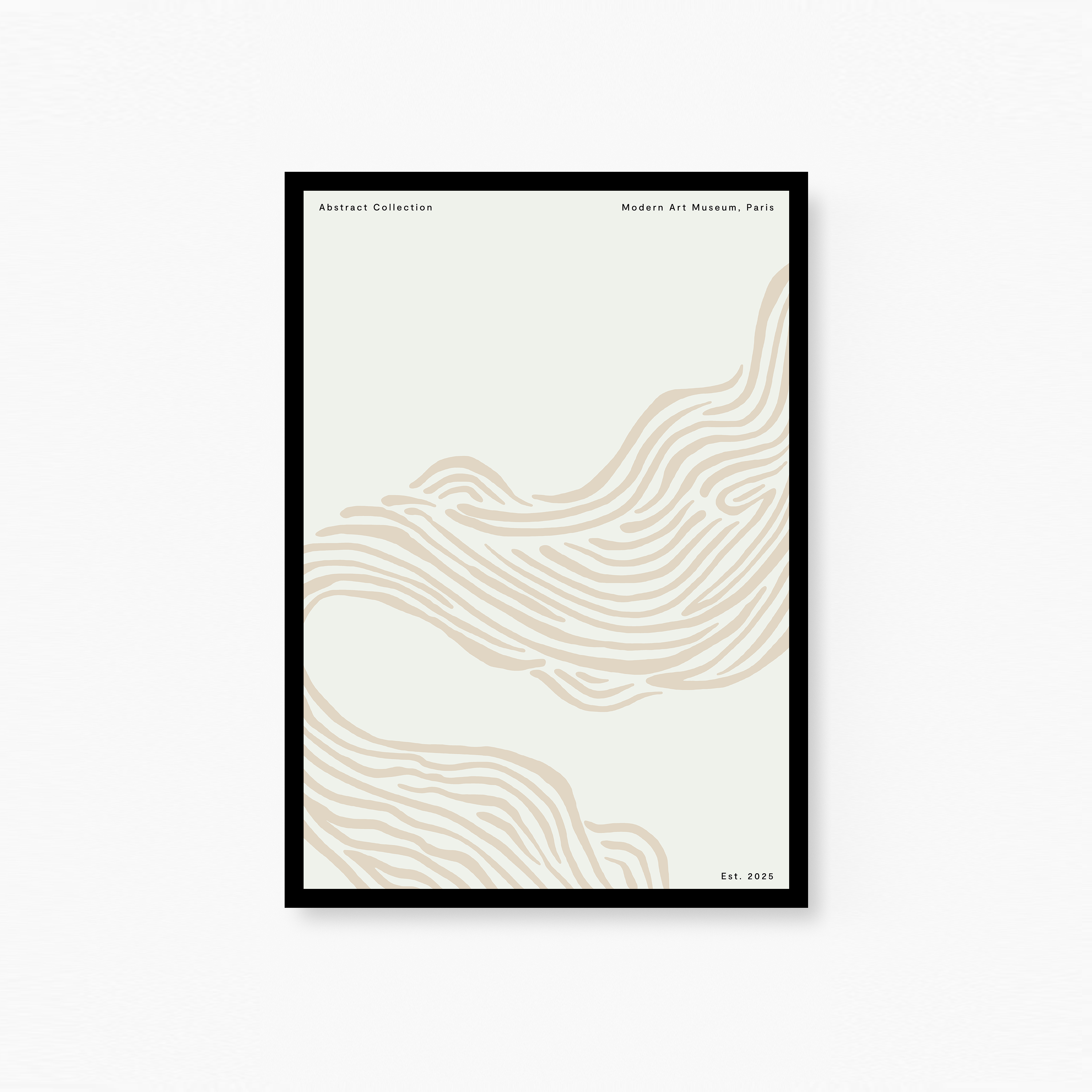 Abstract Lines Poster