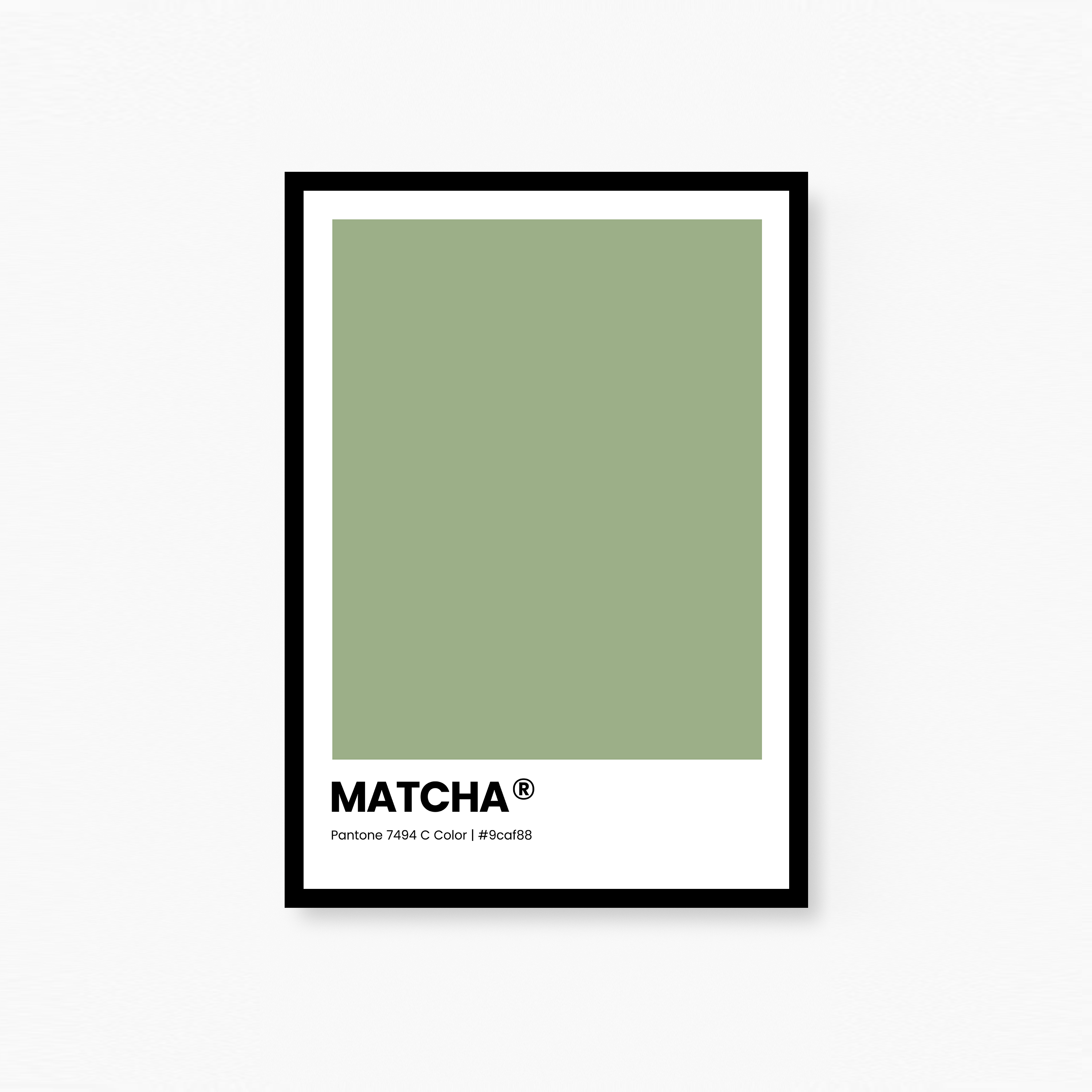 Matcha Plakat