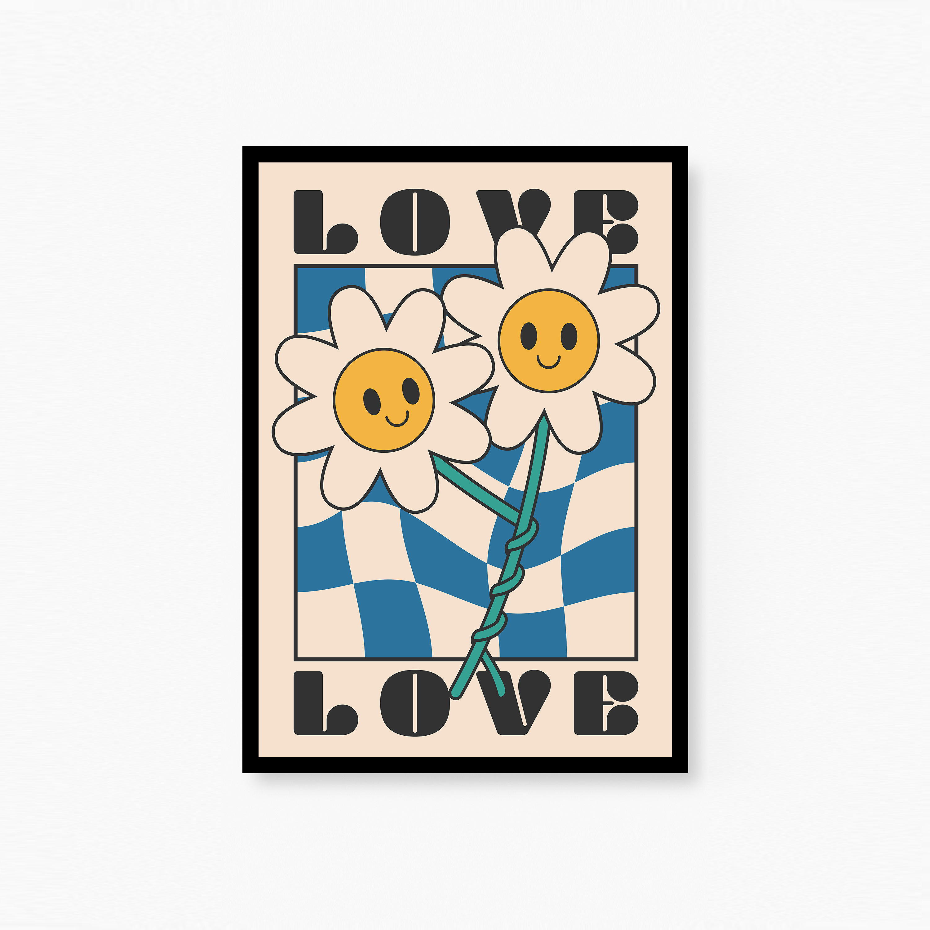 Flower Love Poster