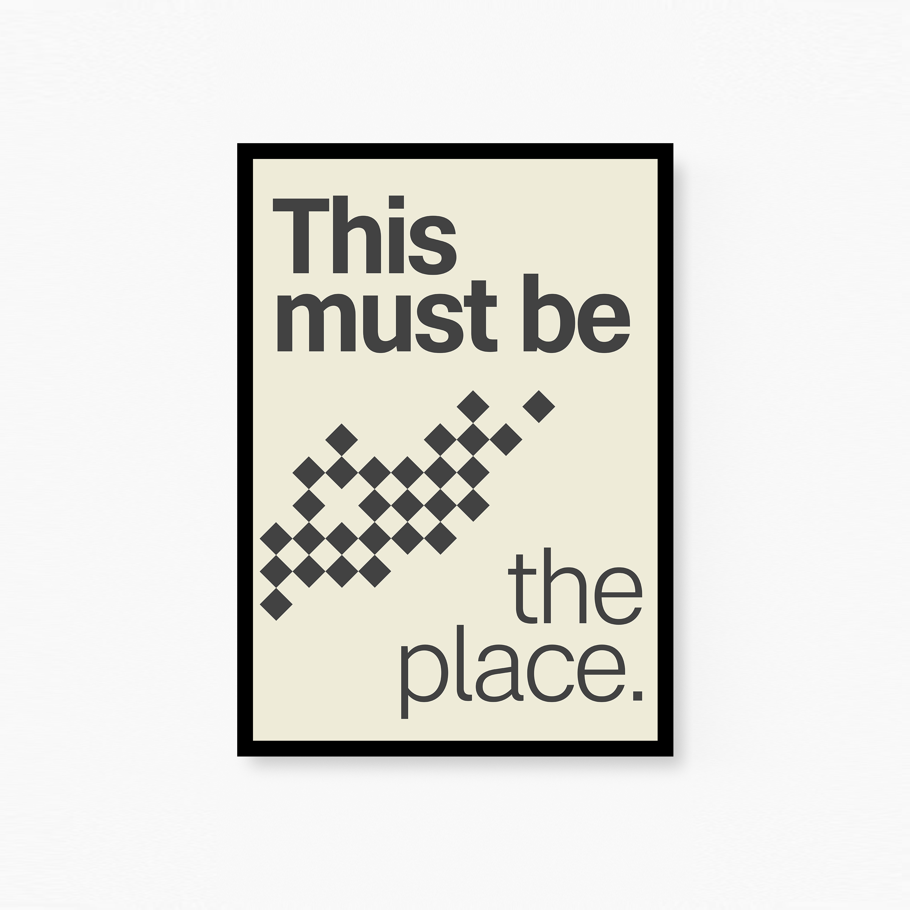 This Must Be The Place Poster