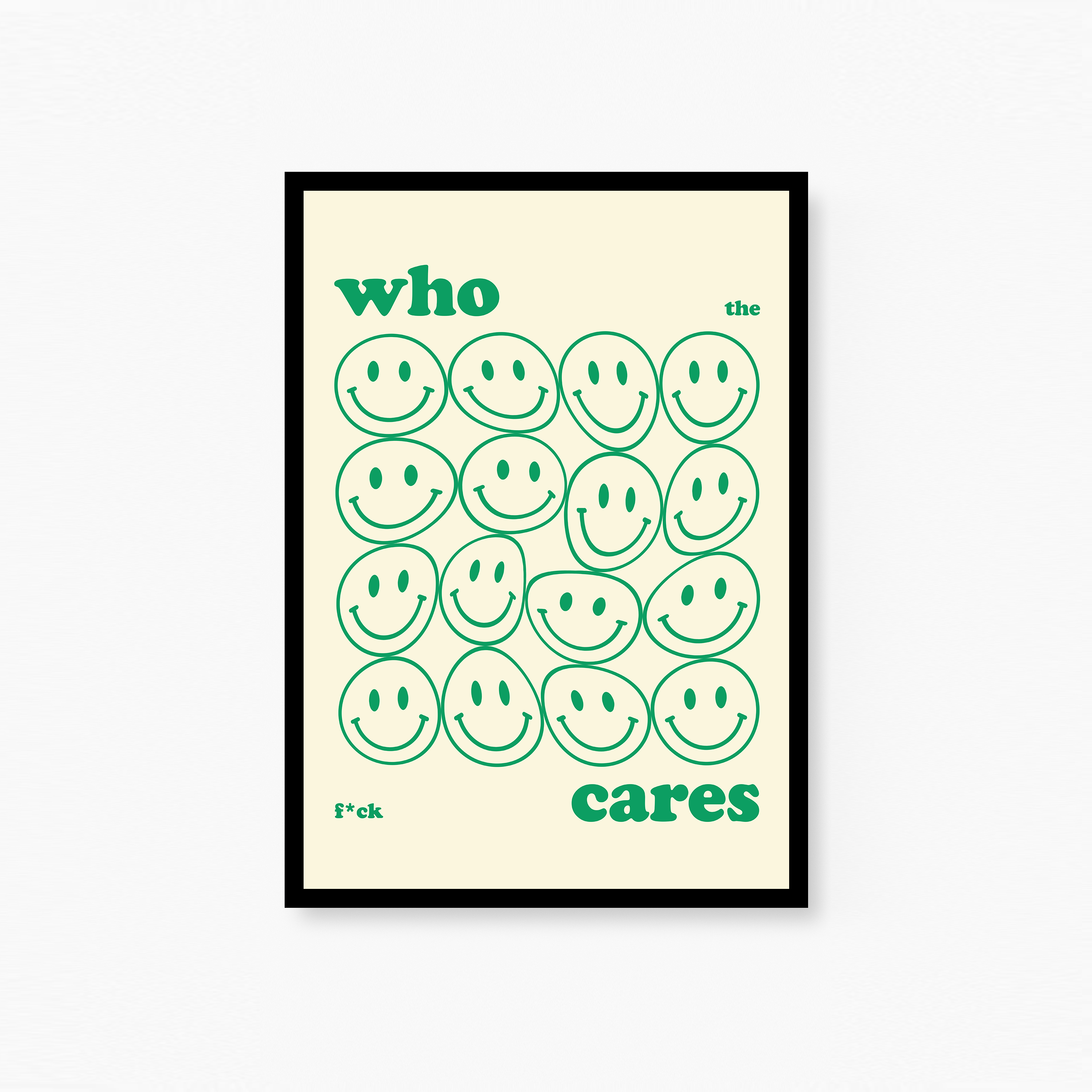 Who Cares Poster