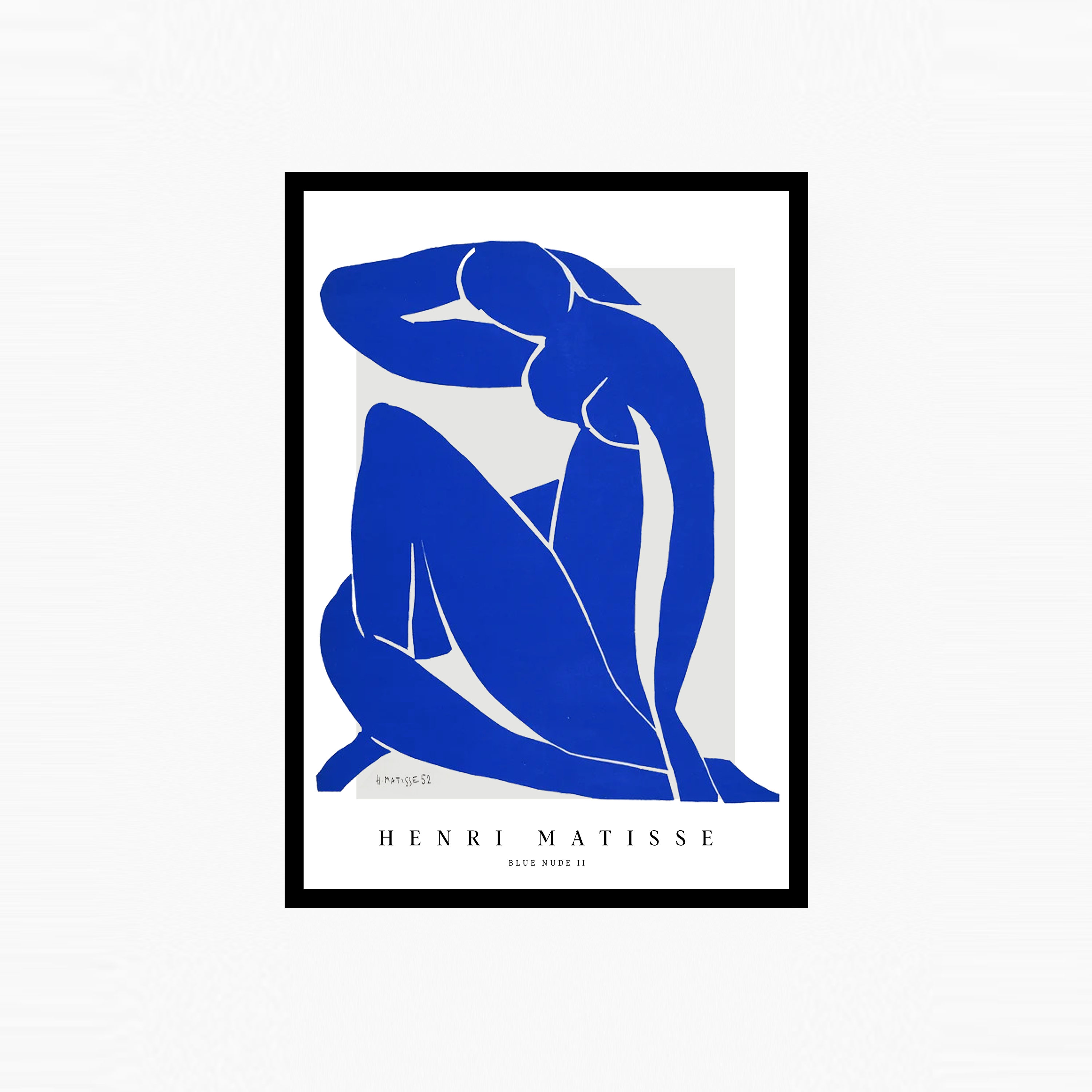 Blue Nude II Plakat