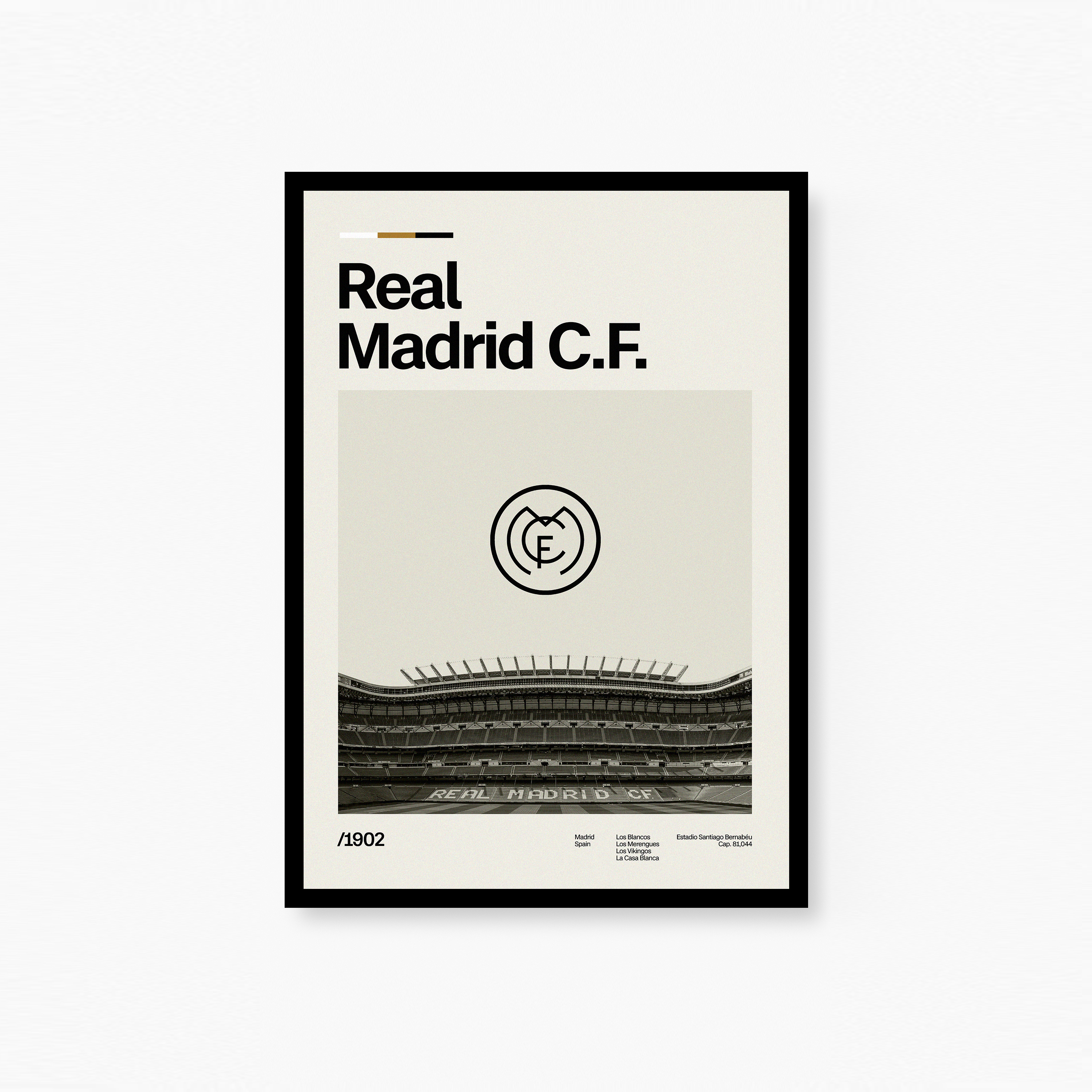 Real Madrid C.F. Plakat