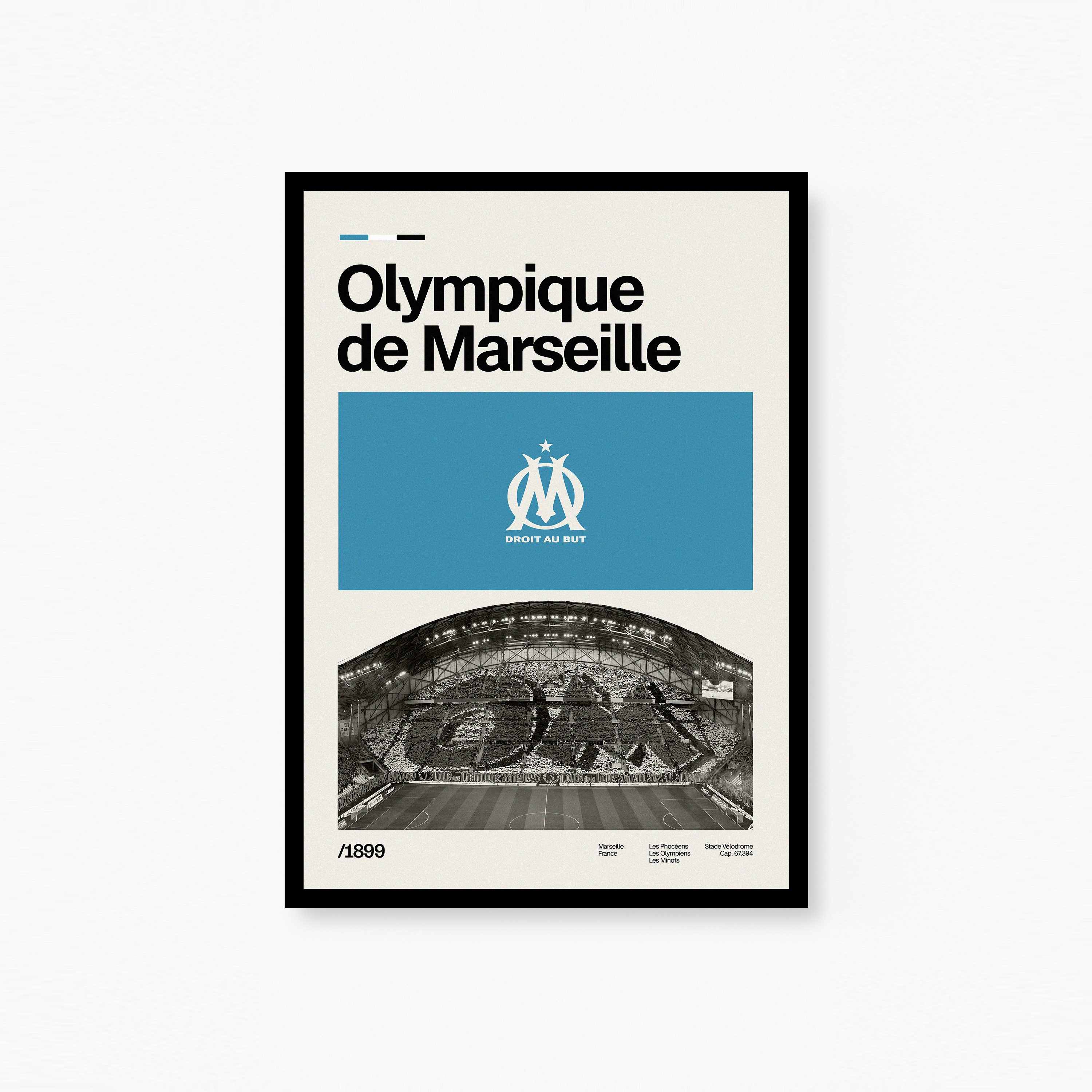 Olympique de Marseille Poster