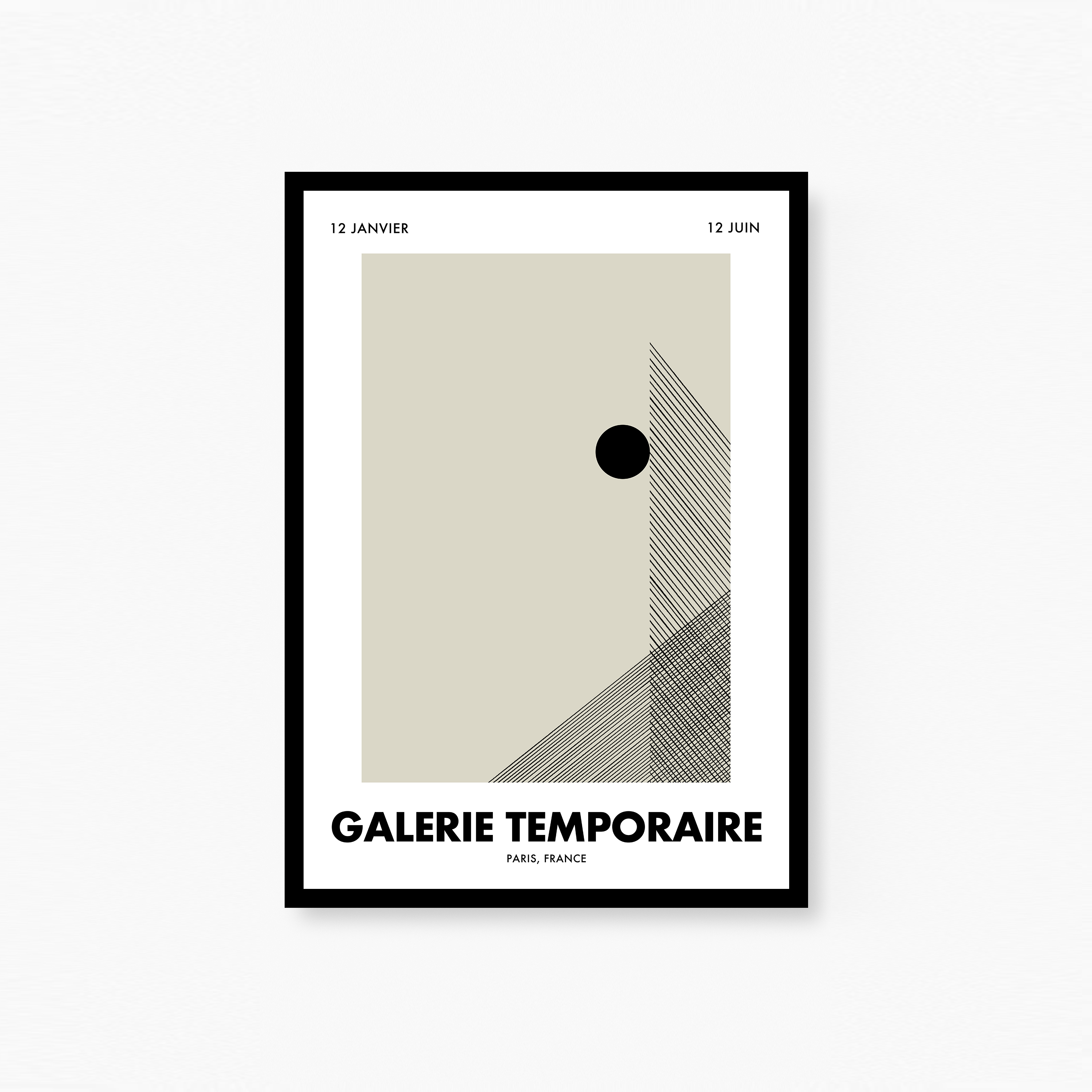 Galerie Temporaire Poster